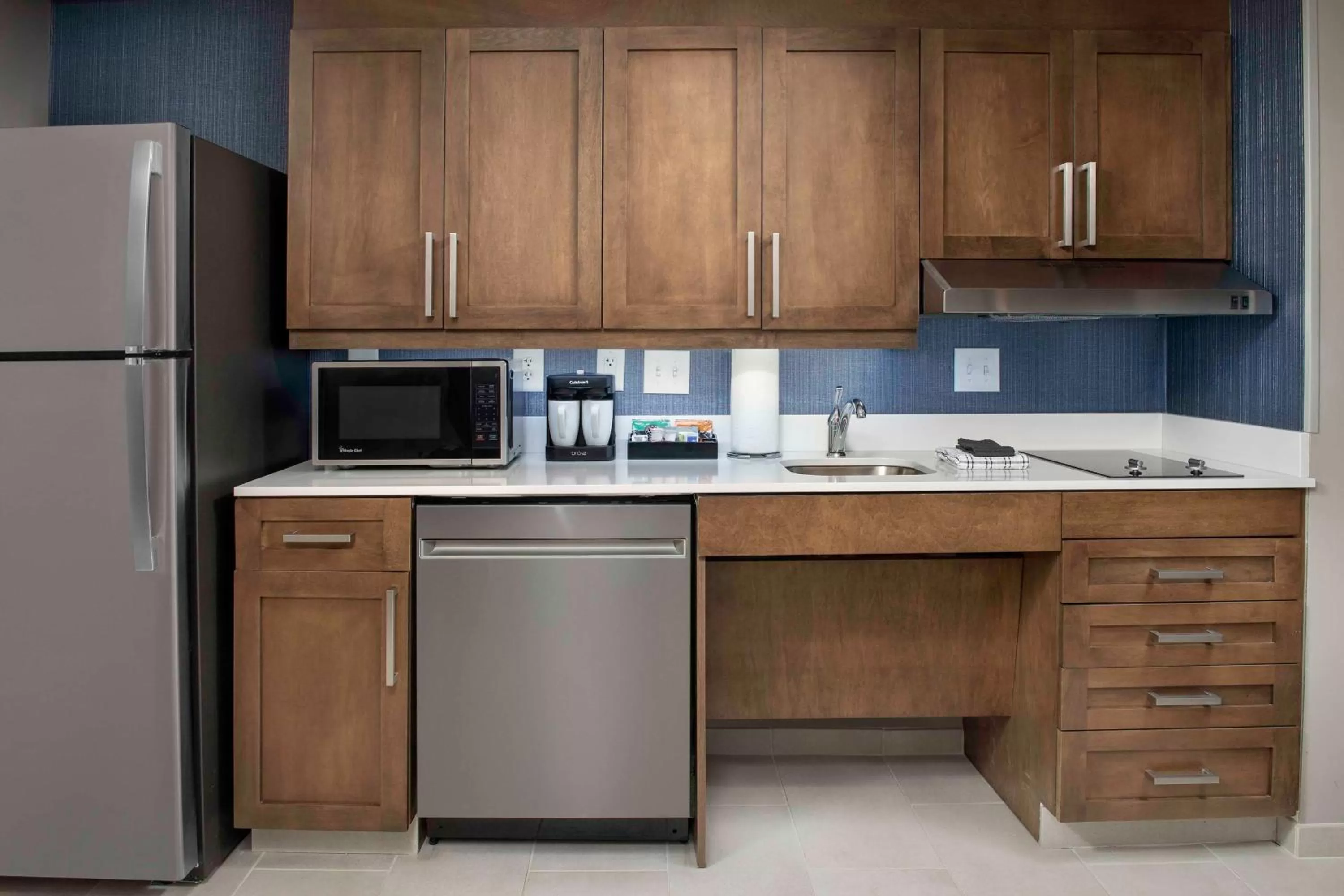 Kitchen or kitchenette in Homewood Suites By Hilton Greenville, NC