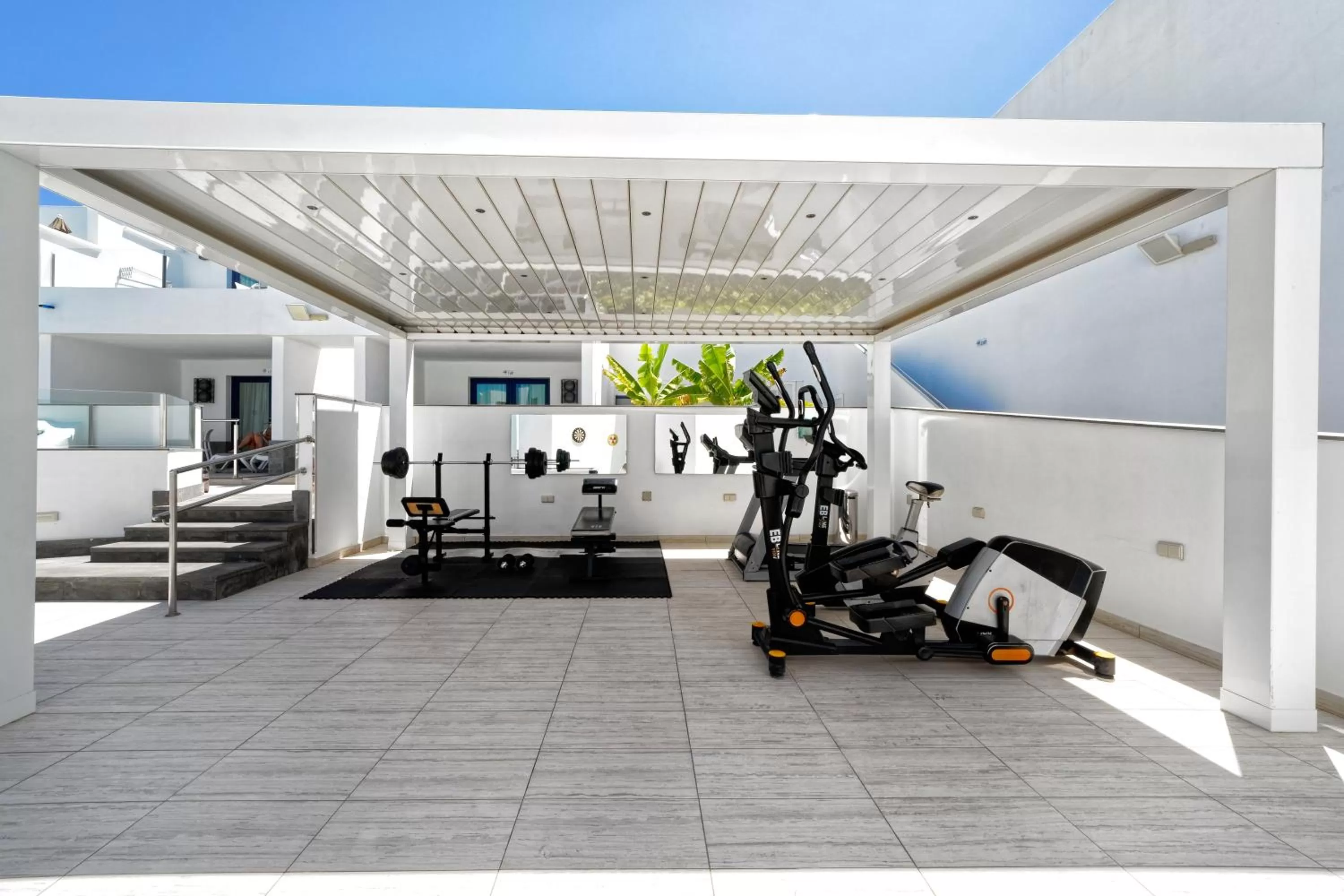 Fitness centre/facilities in Aqua Suites