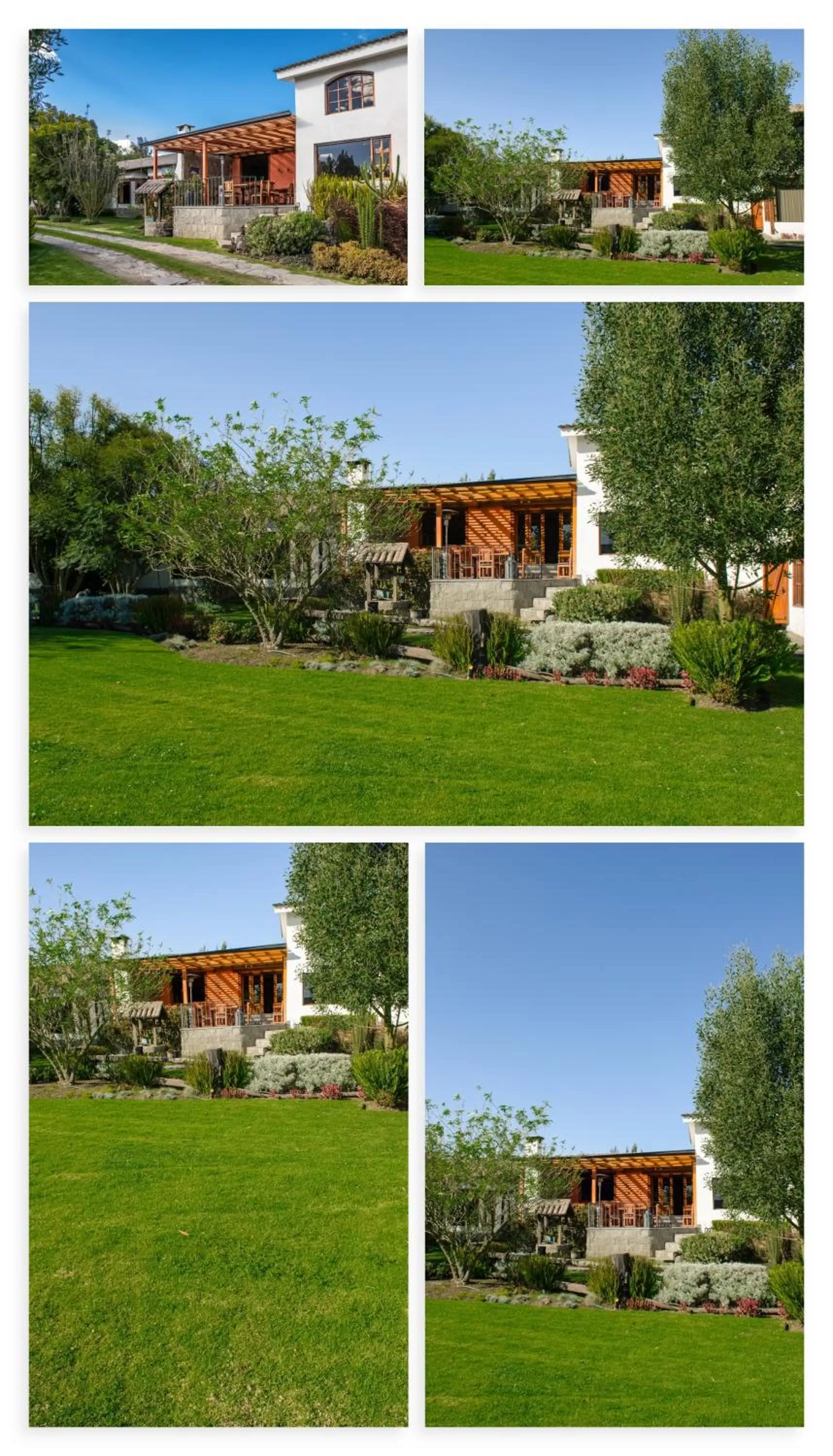 Garden in Hotel Hacienda Abraspungo