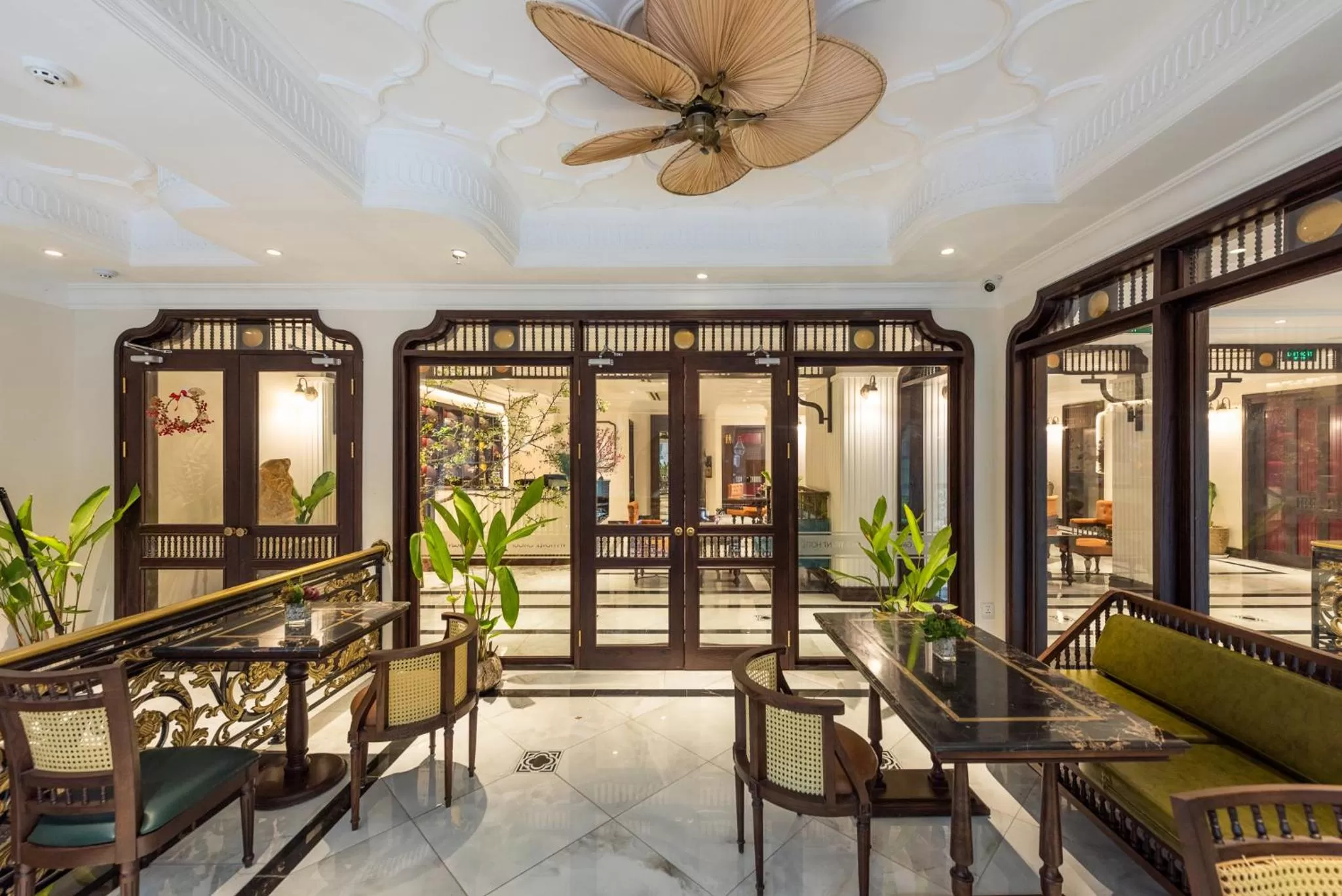 Lobby or reception in Hanoi Tirant Hotel