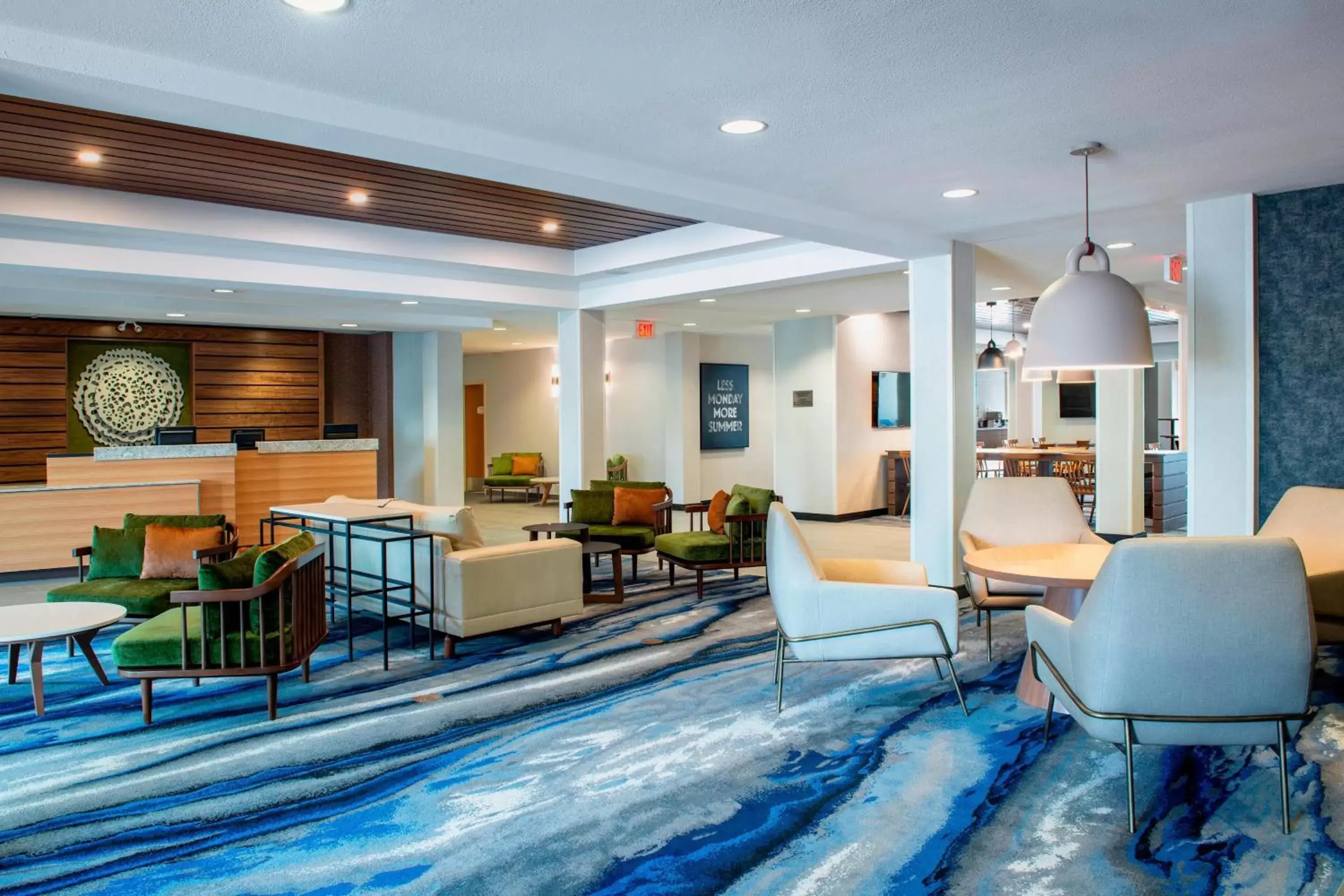 Lobby or reception in Fairfield Inn & Suites by Marriott Kelowna