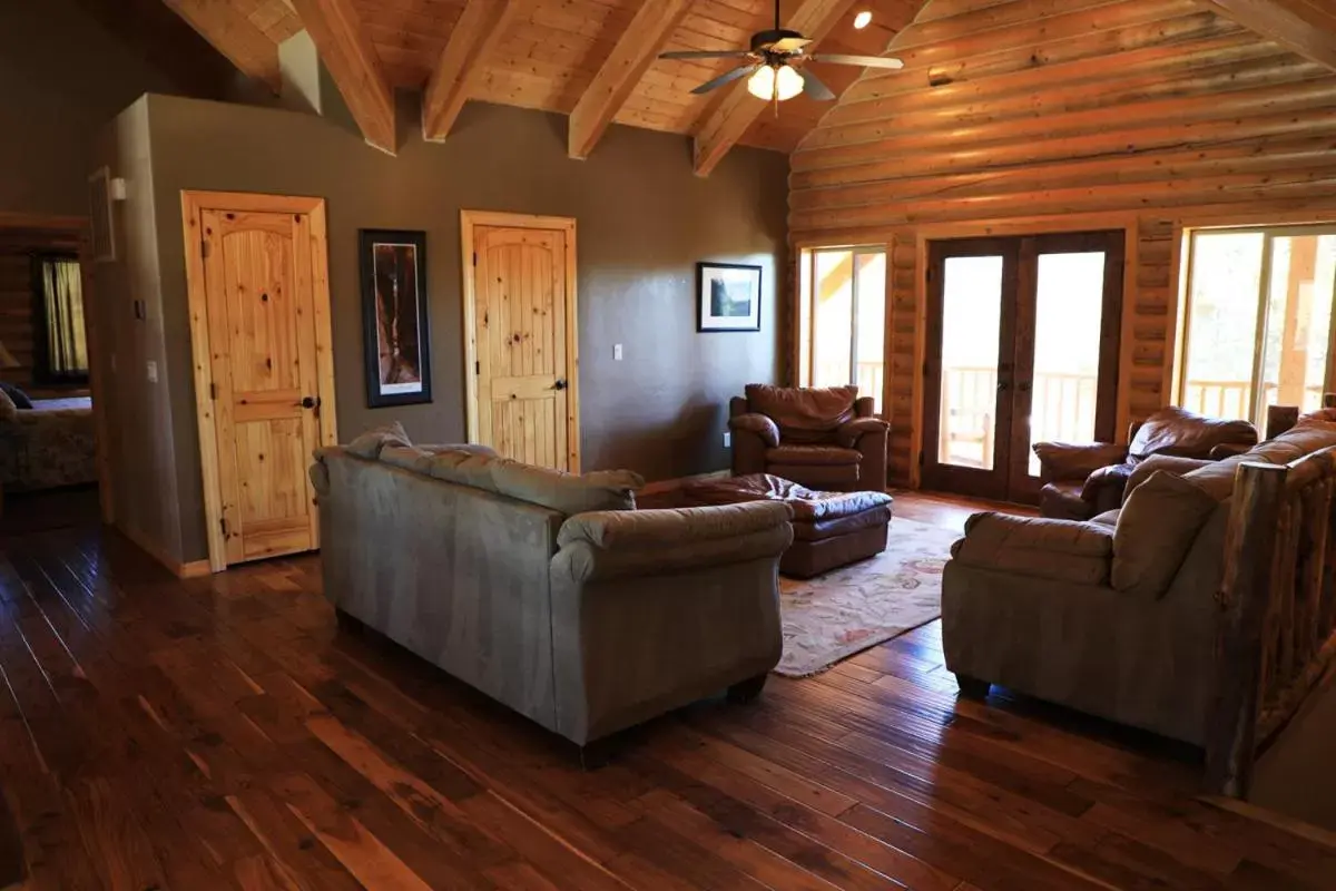 Seating Area in Zion Ponderosa Ranch Resort