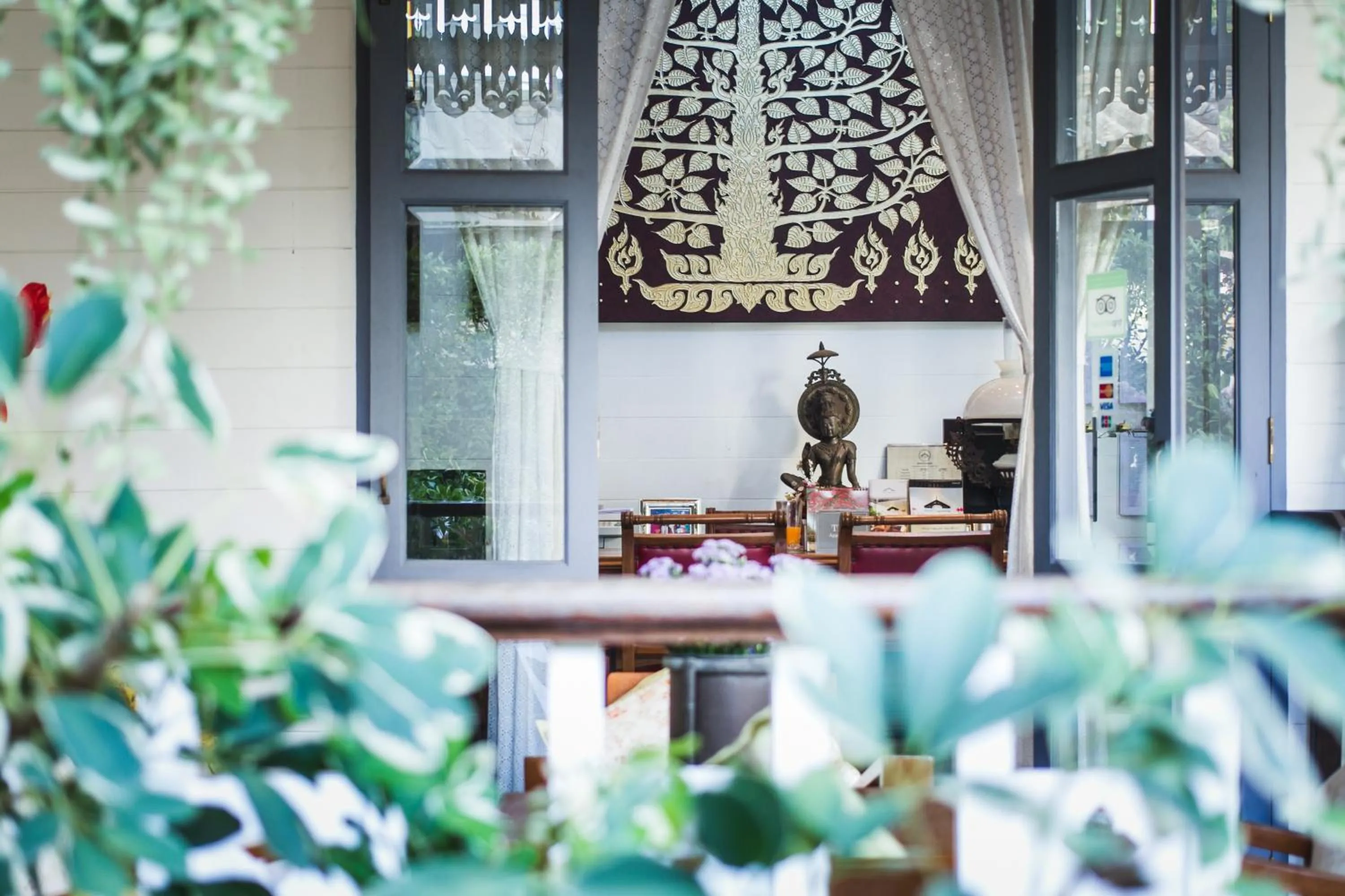 Lobby or reception in Baan Noppawong