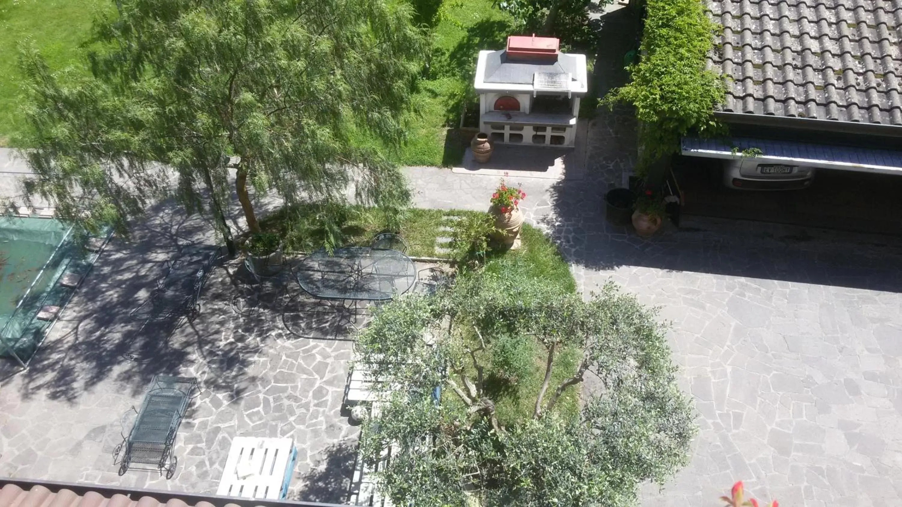 BBQ facilities, Bird's-eye View in B&B Il Sognatore