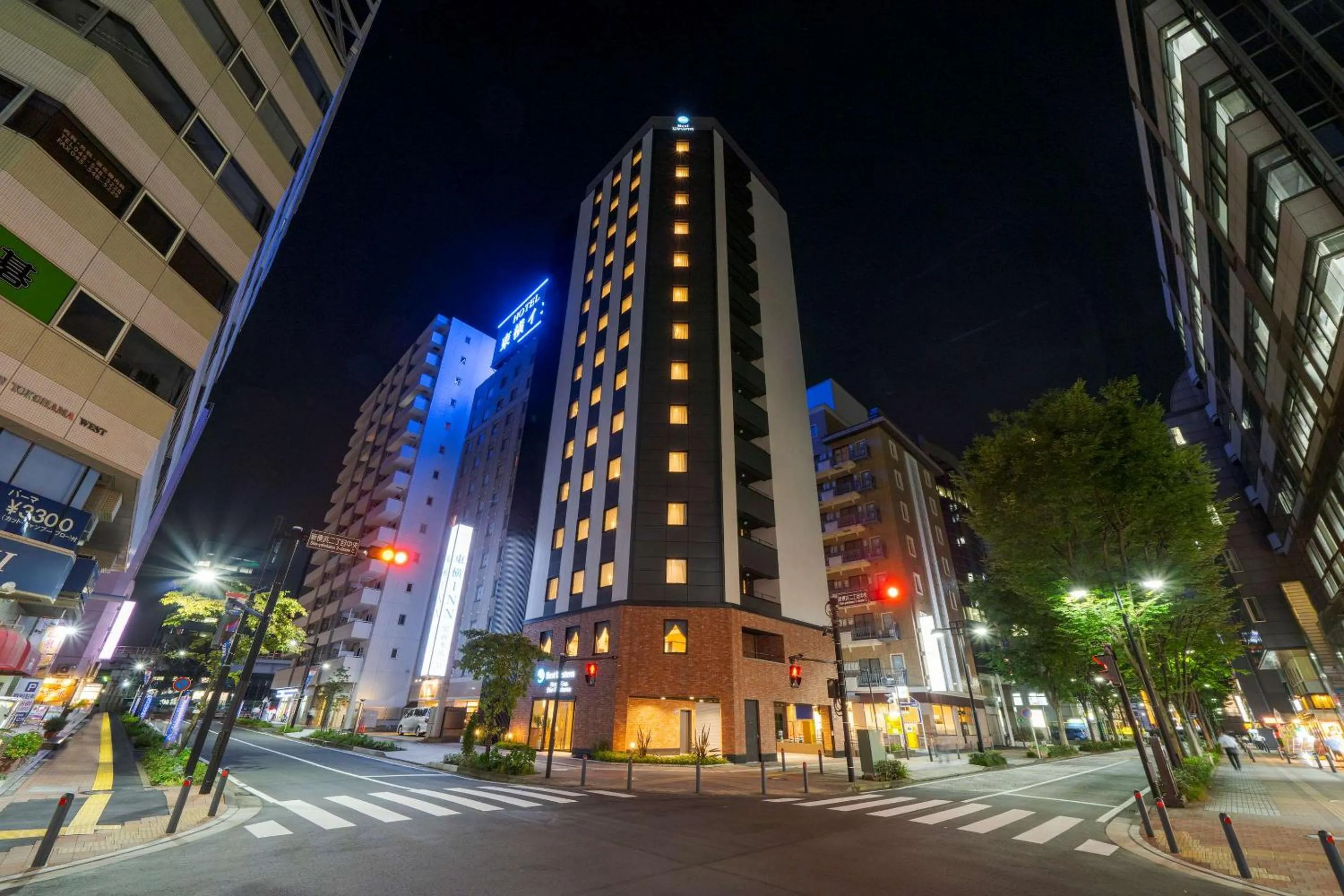 Property building in Best Western Hotel Fino Shin-Yokohama