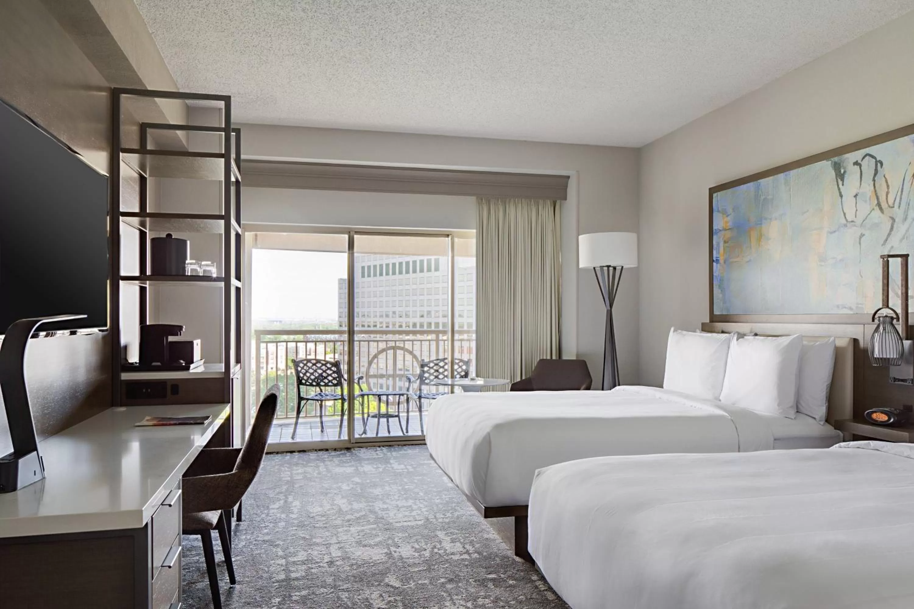 Bedroom, Bed in Marriott Dallas Las Colinas