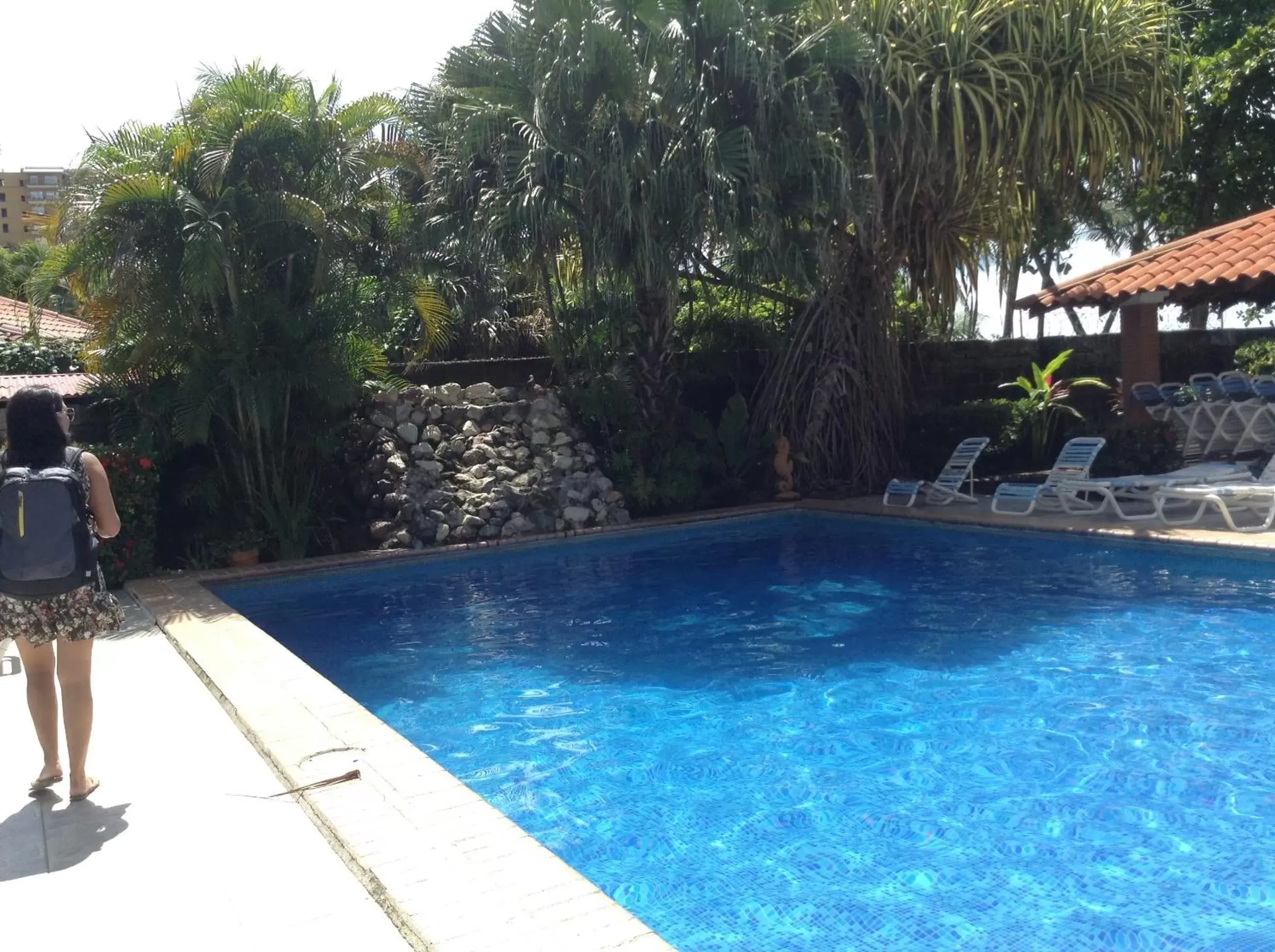 Swimming Pool in Apartotel Flamboyant