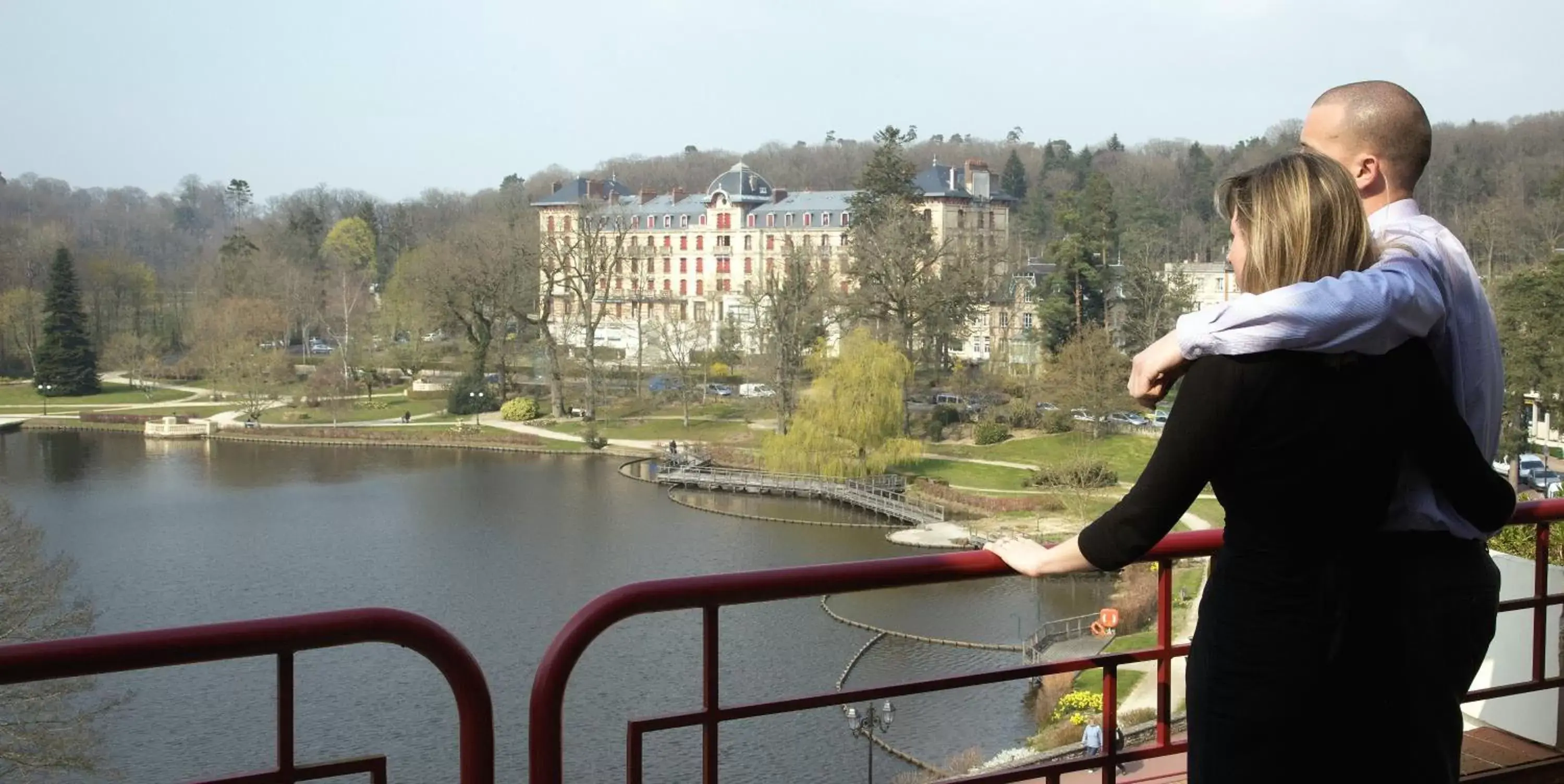 Lake view in Hôtel Spa Du Béryl