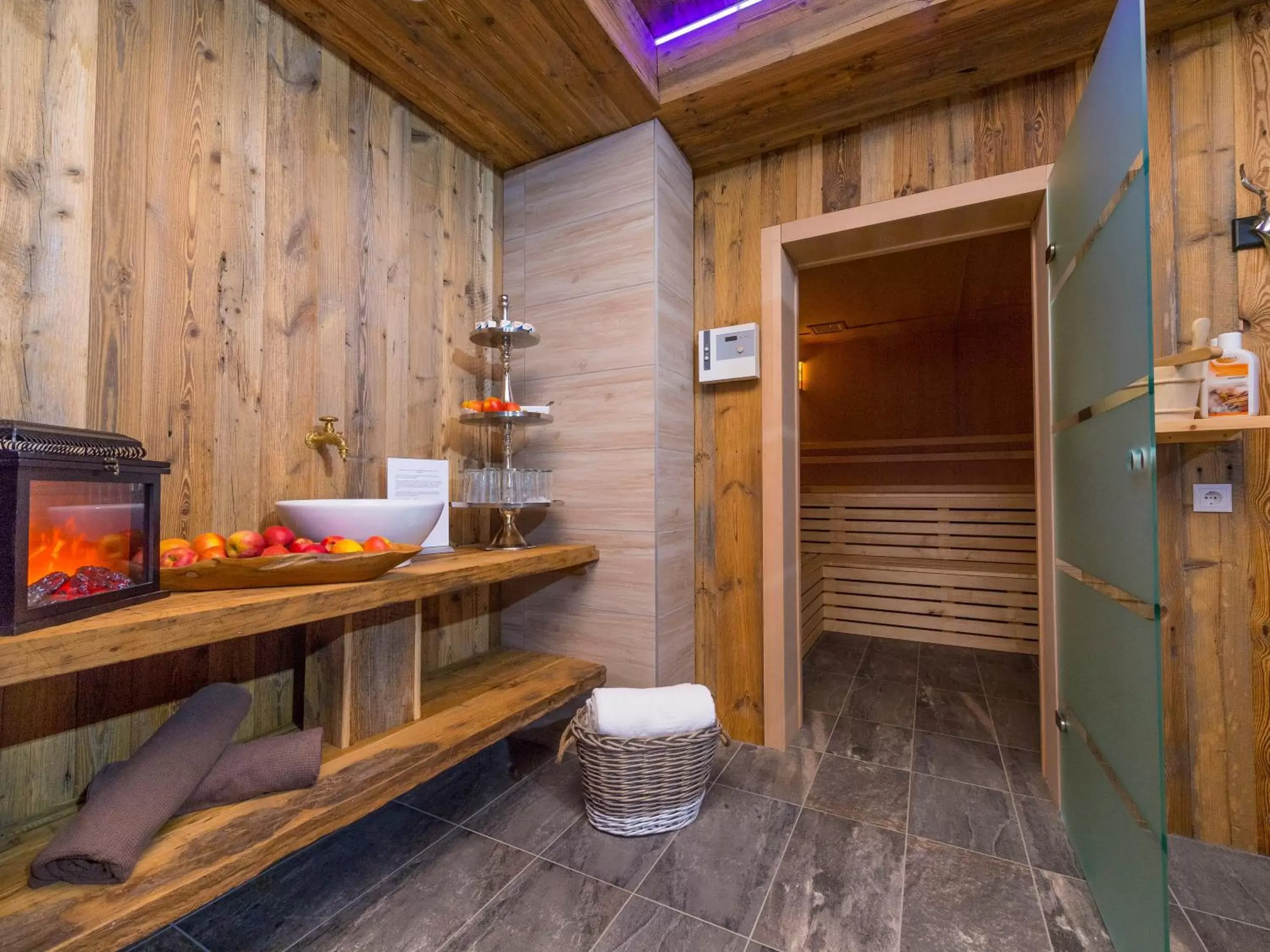 Sauna in Hotel Alpennest