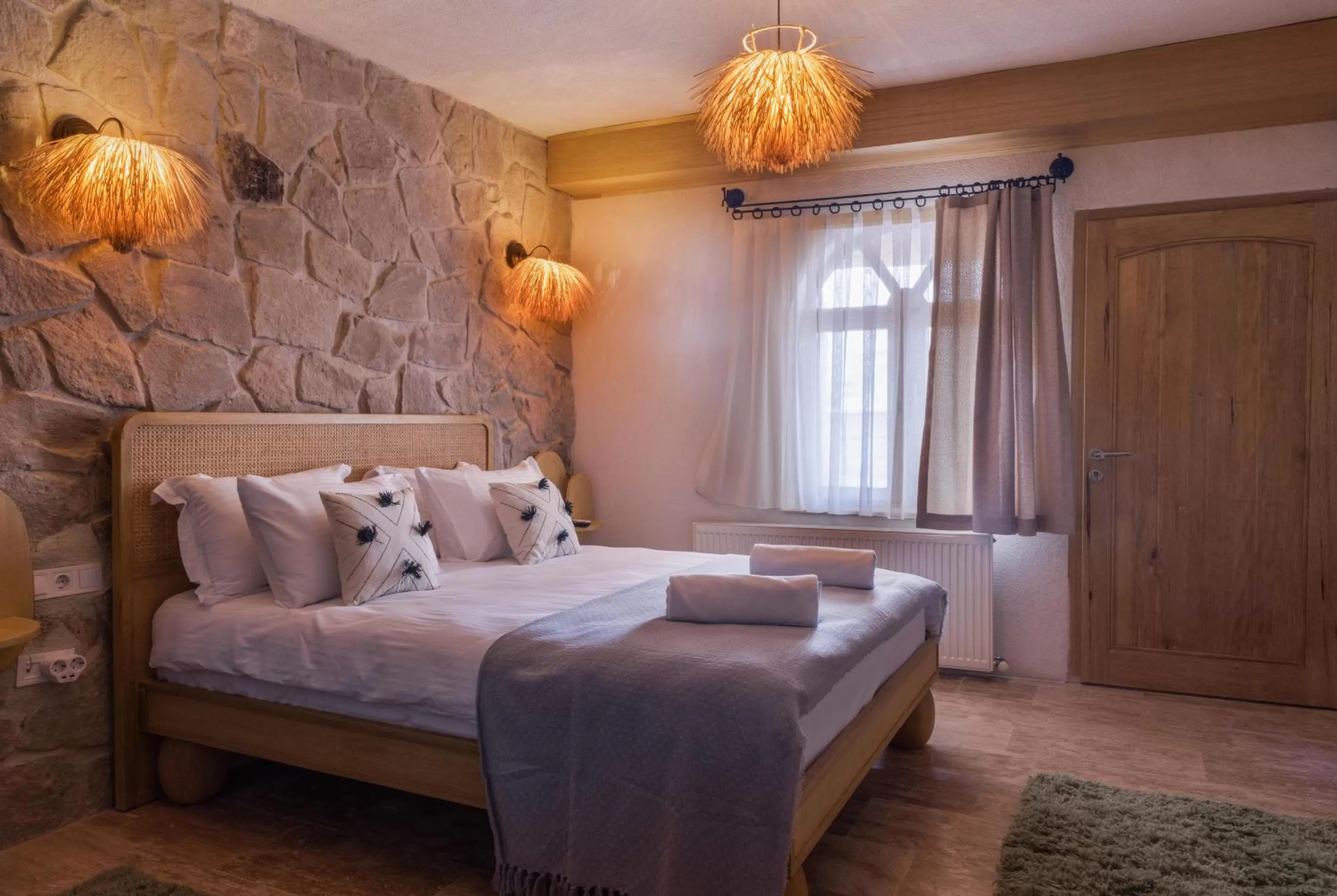 Bedroom, Bed in Cappadocia Naif Hotel - Adults Only