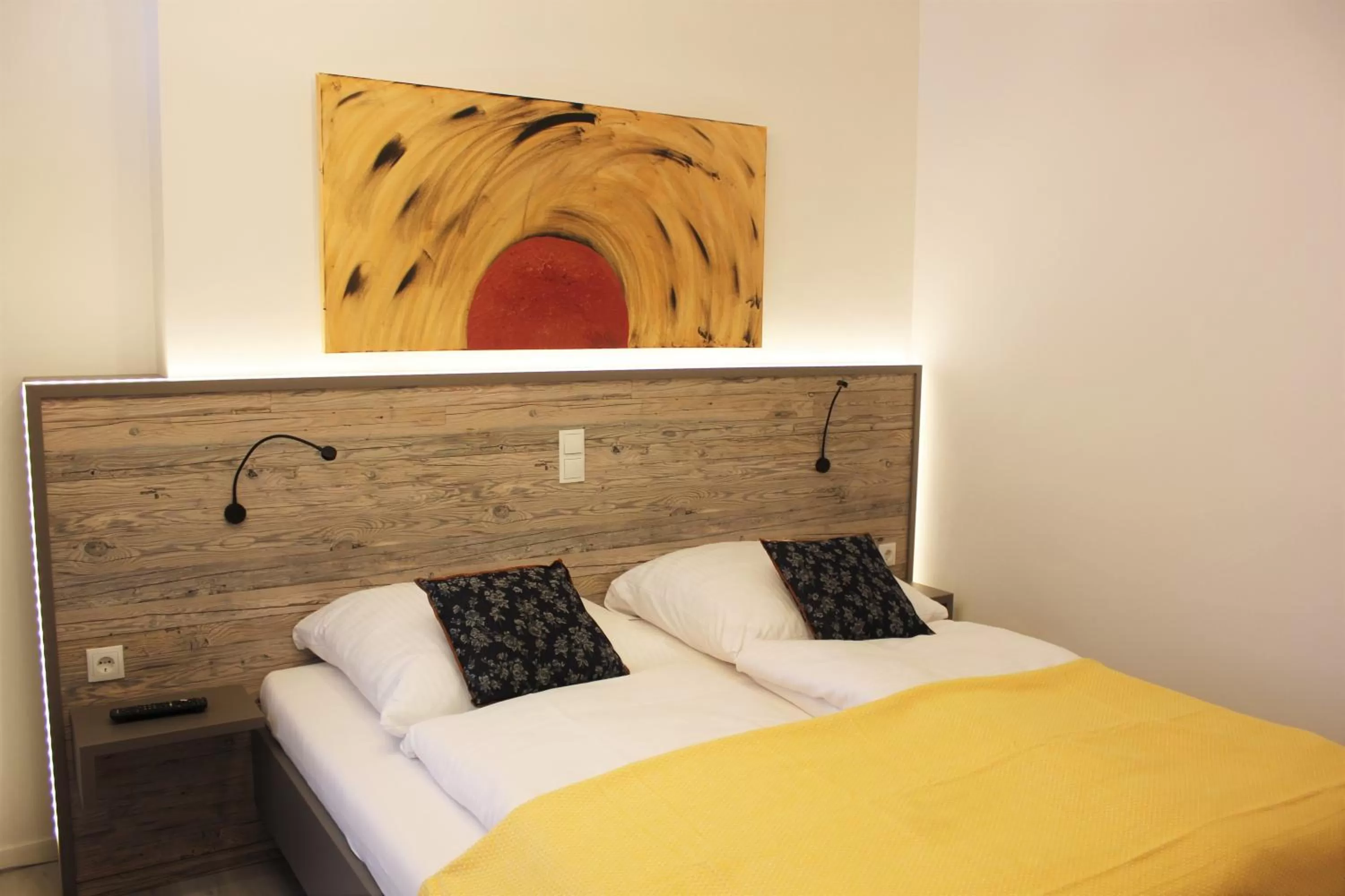 Bed in City Hotel Bamberg