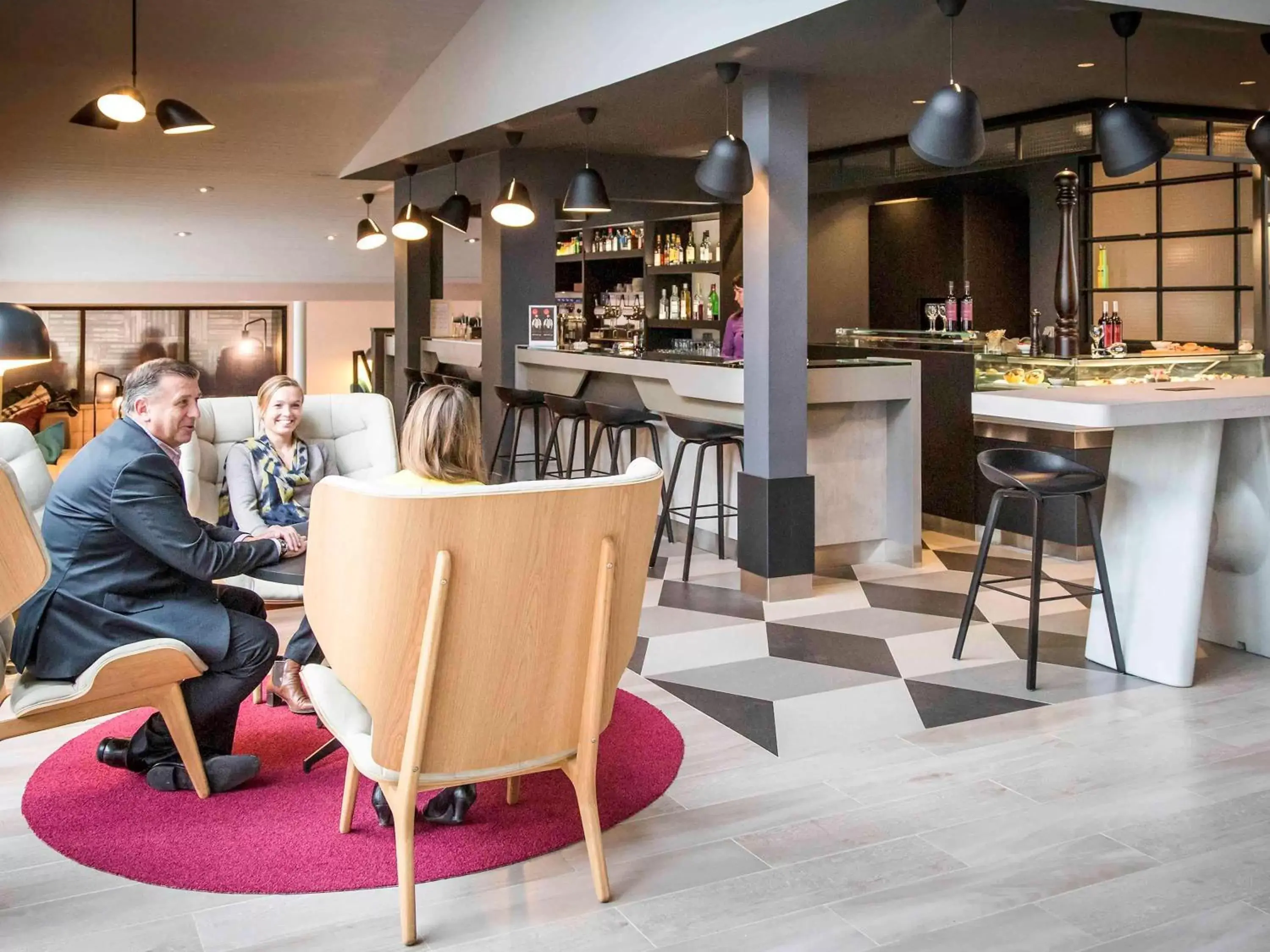 Lounge or bar, Lounge/Bar in Novotel Lille Aéroport