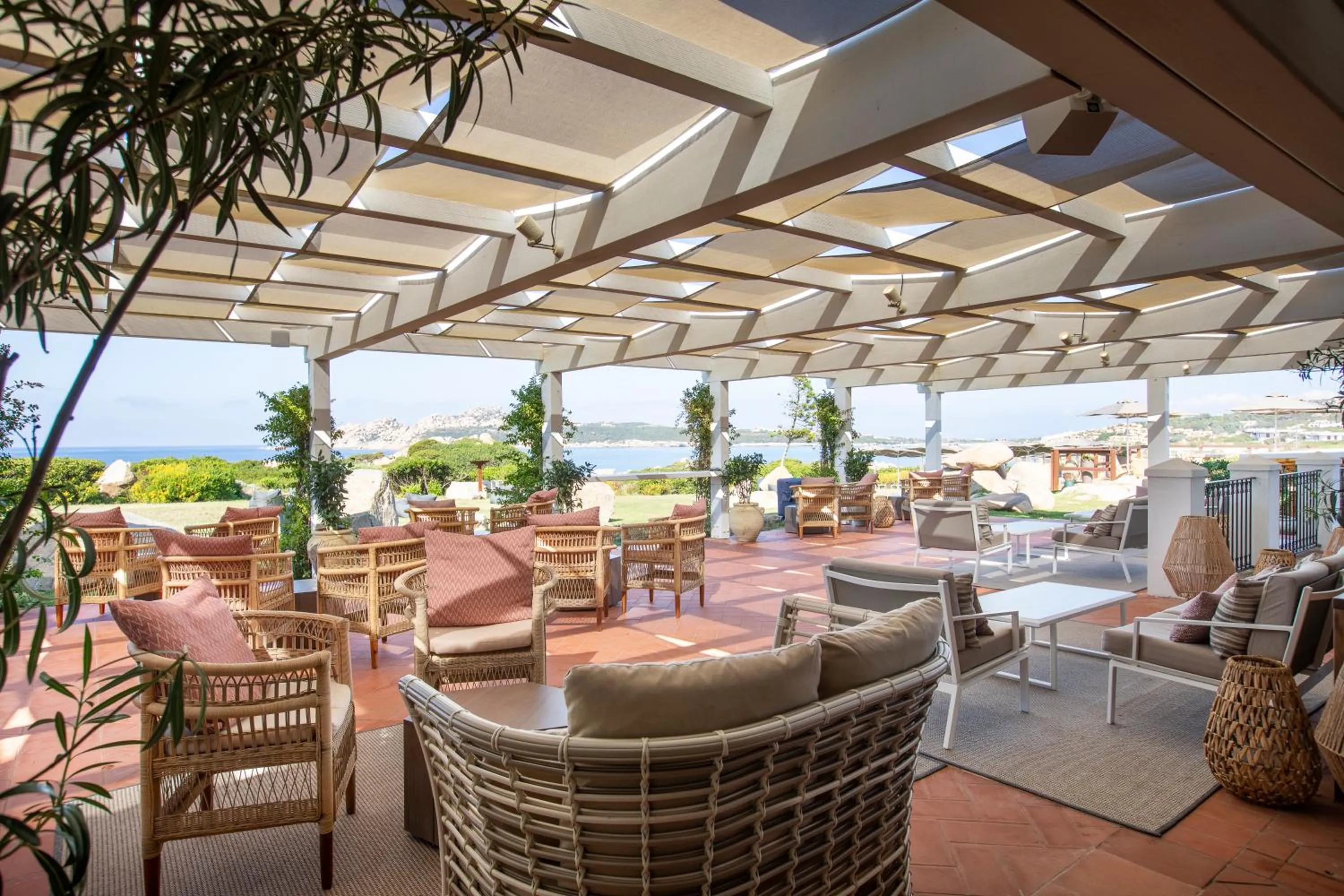 Balcony/Terrace in Mangia's Santa Teresa Sardinia, Curio Collection by Hilton