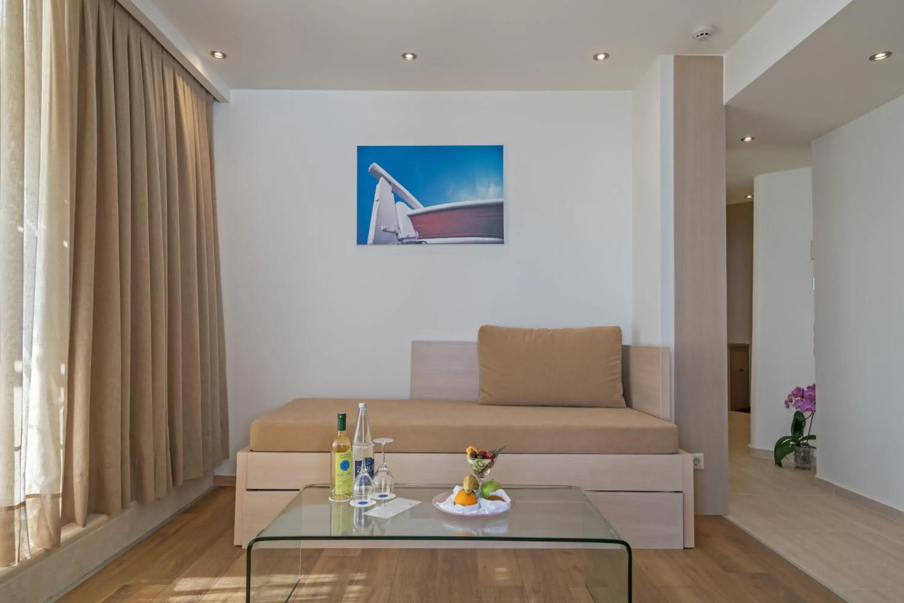 Living room, Seating Area in Kriti Beach Hotel