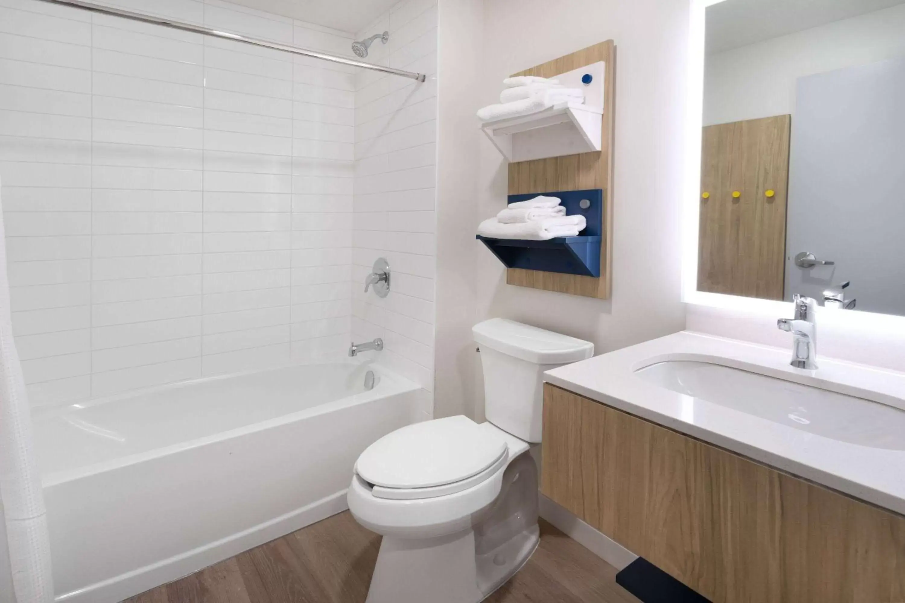 TV and multimedia, Bathroom in Microtel Inn & Suites by Wyndham Summerside