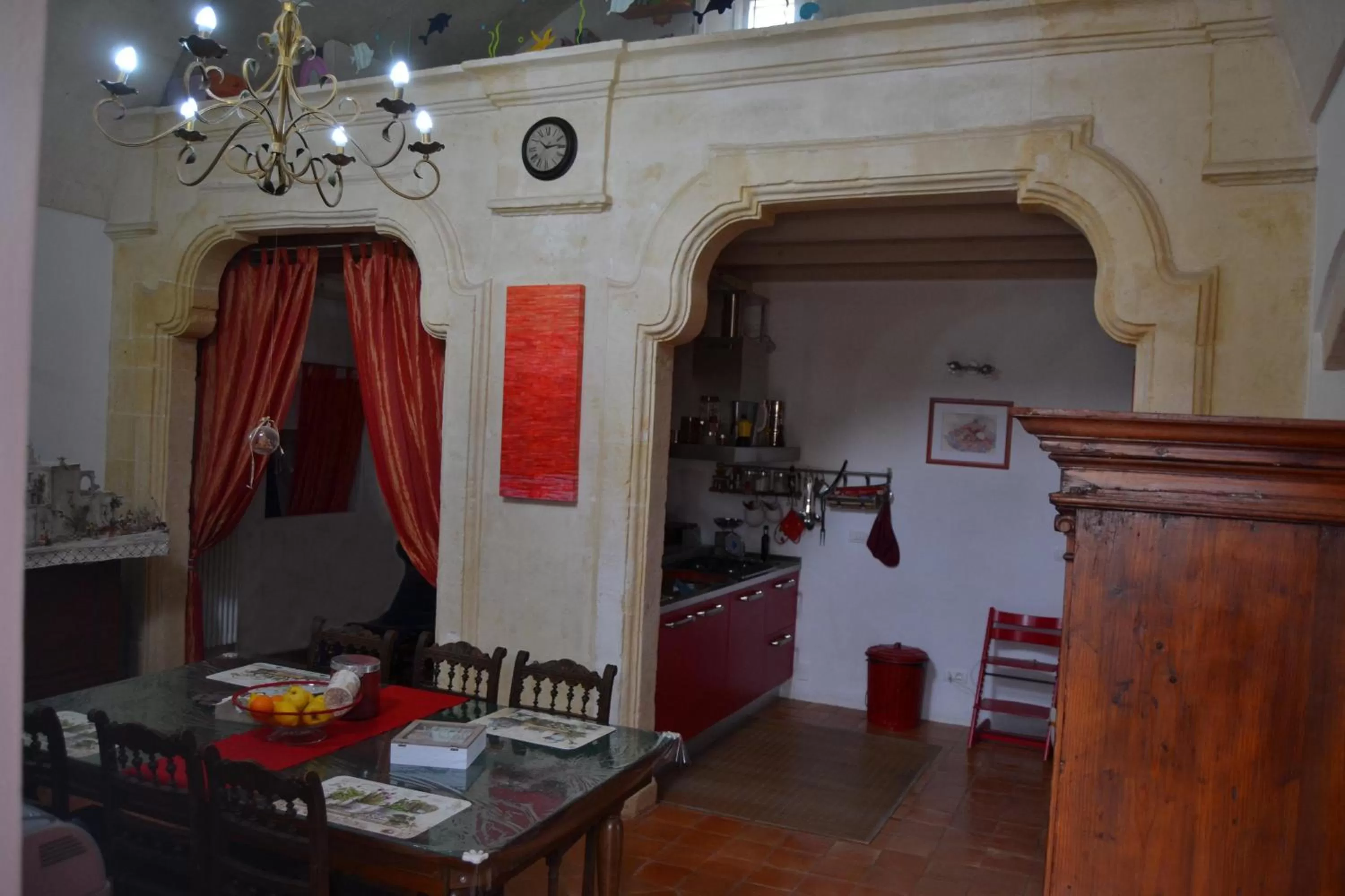 Communal kitchen in Corte dei Venti