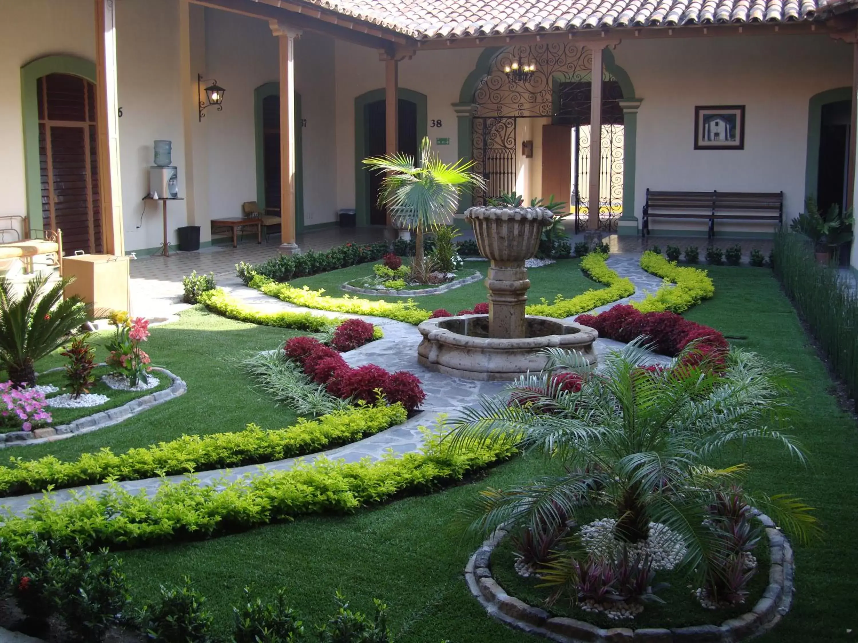 Garden in Hotel La Merced