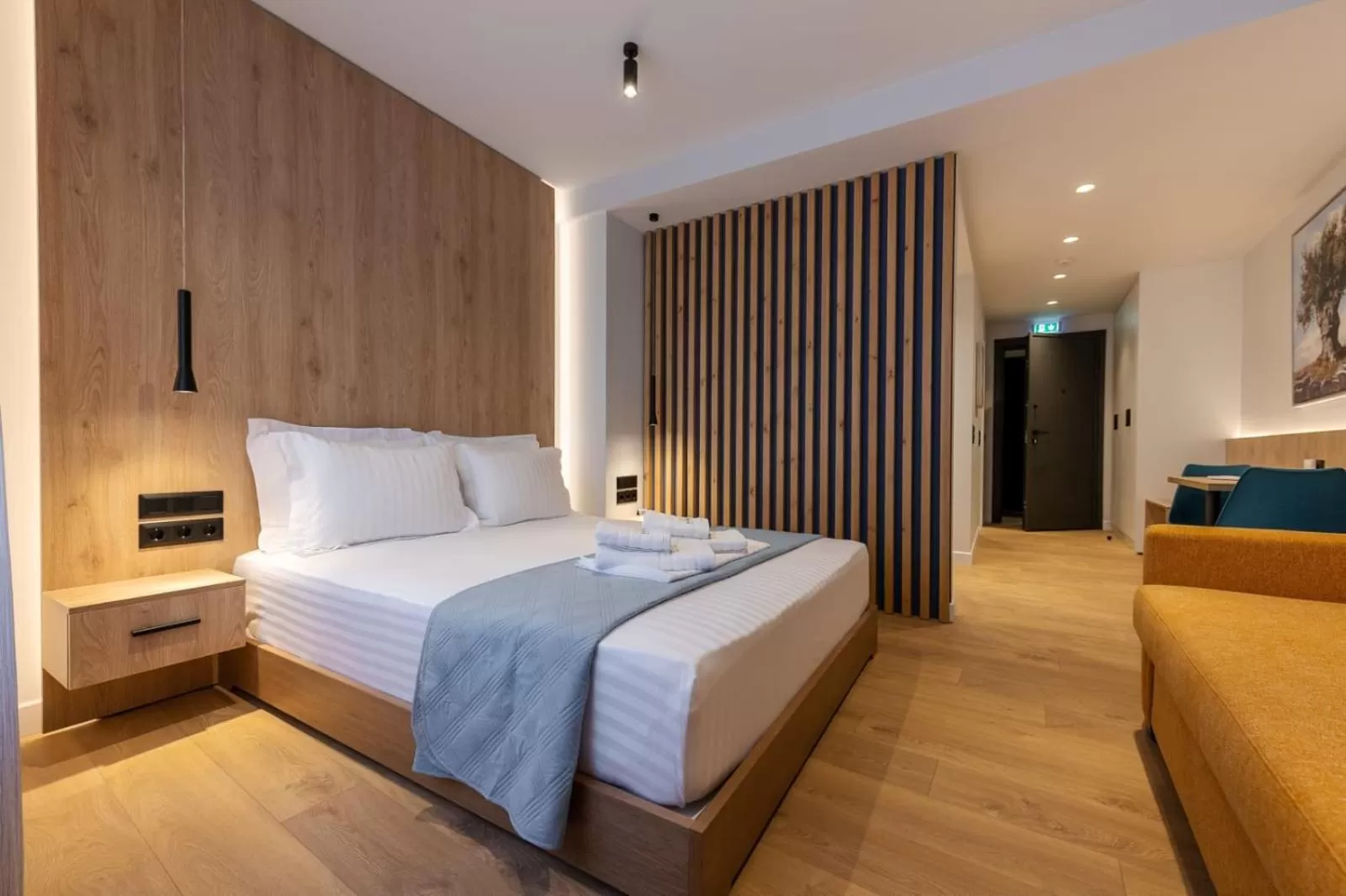 Bedroom, Bed in A&N Athens Luxury Apartments - Ermou