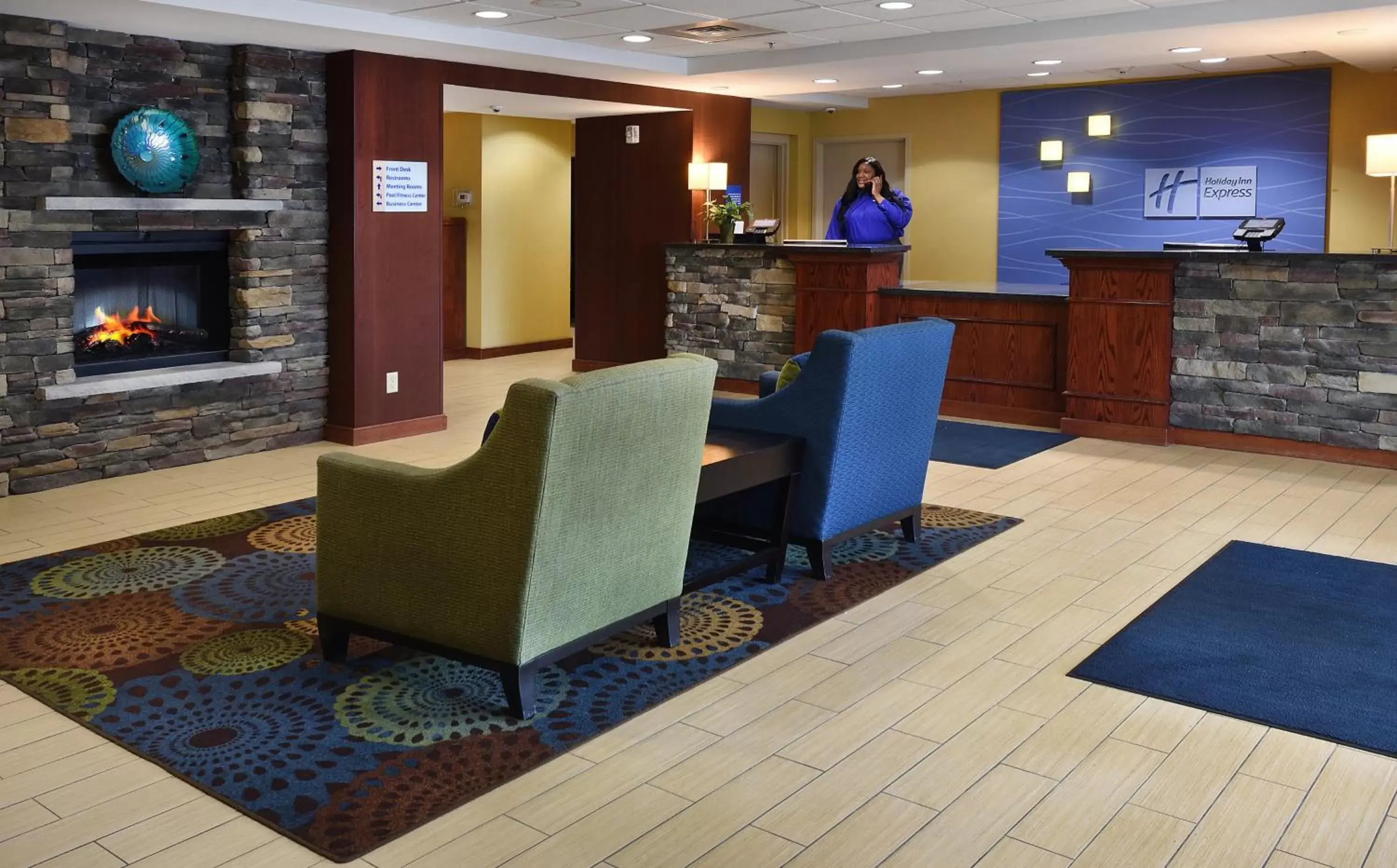 Lobby or reception, Lobby/Reception in Holiday Inn Express Milford, an IHG Hotel