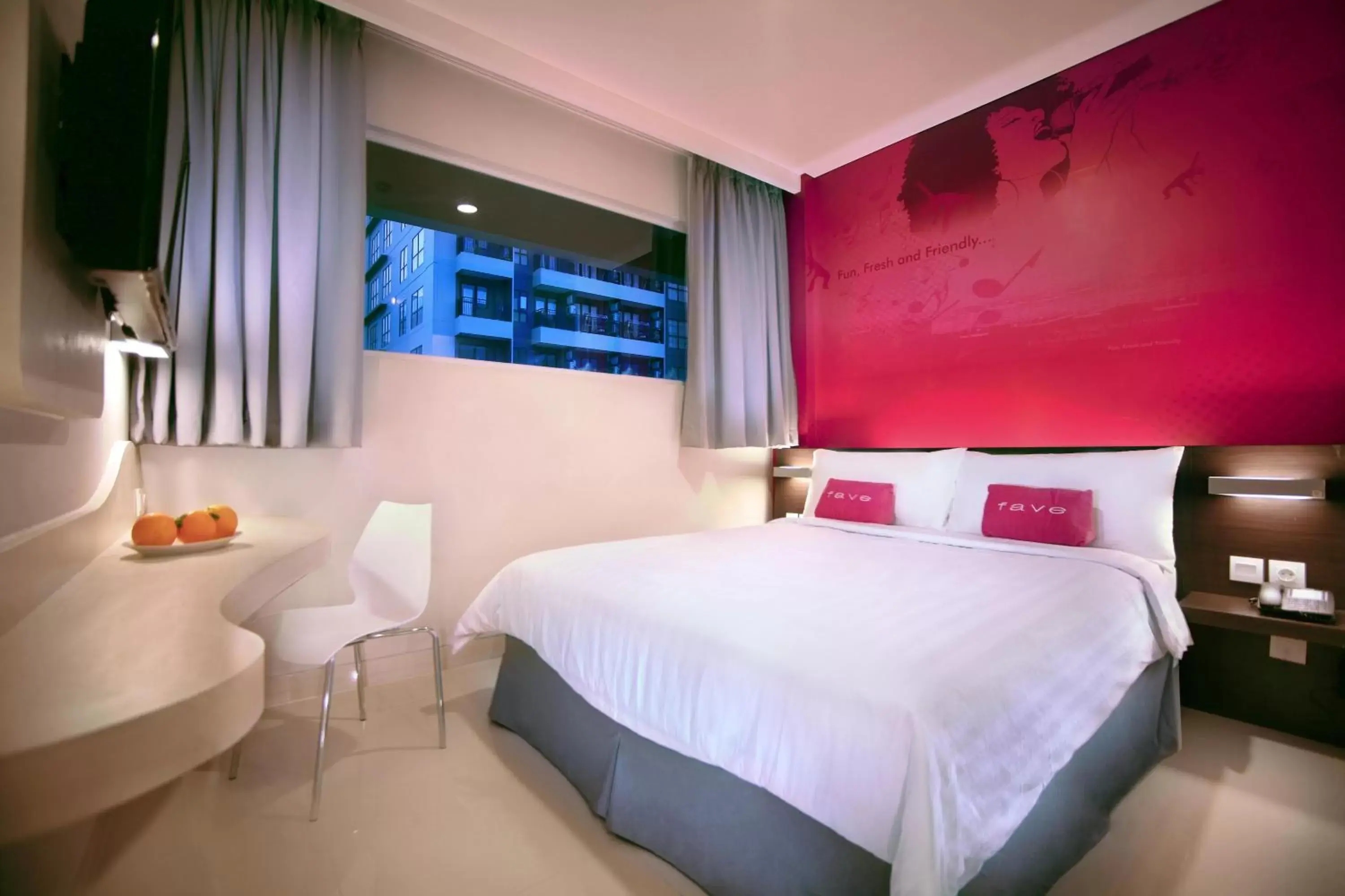 Bed in favehotel Gatot Subroto Jakarta Bed in favehotel Gatot Subroto Jakarta