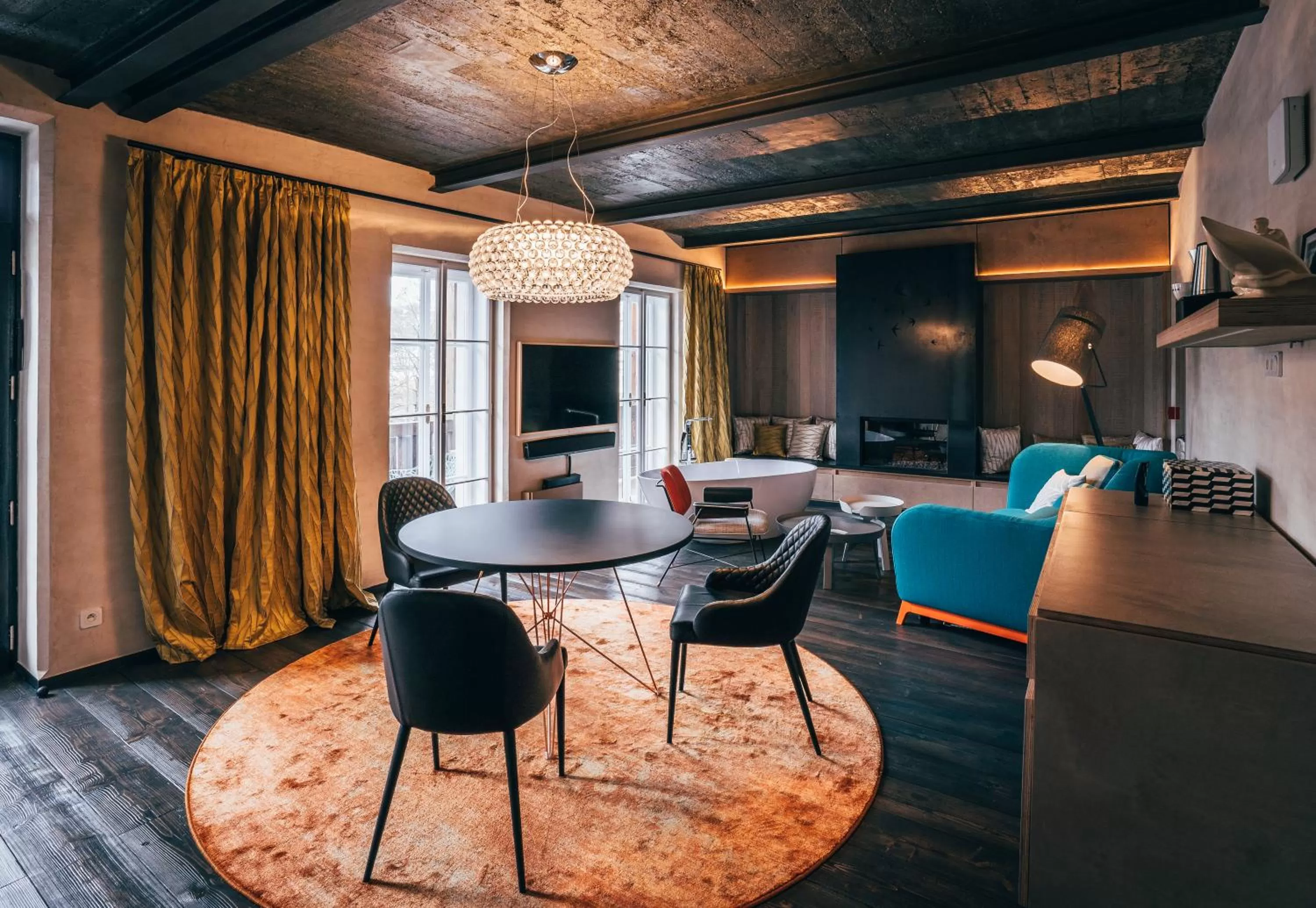 Living room in Ultra premium apartments