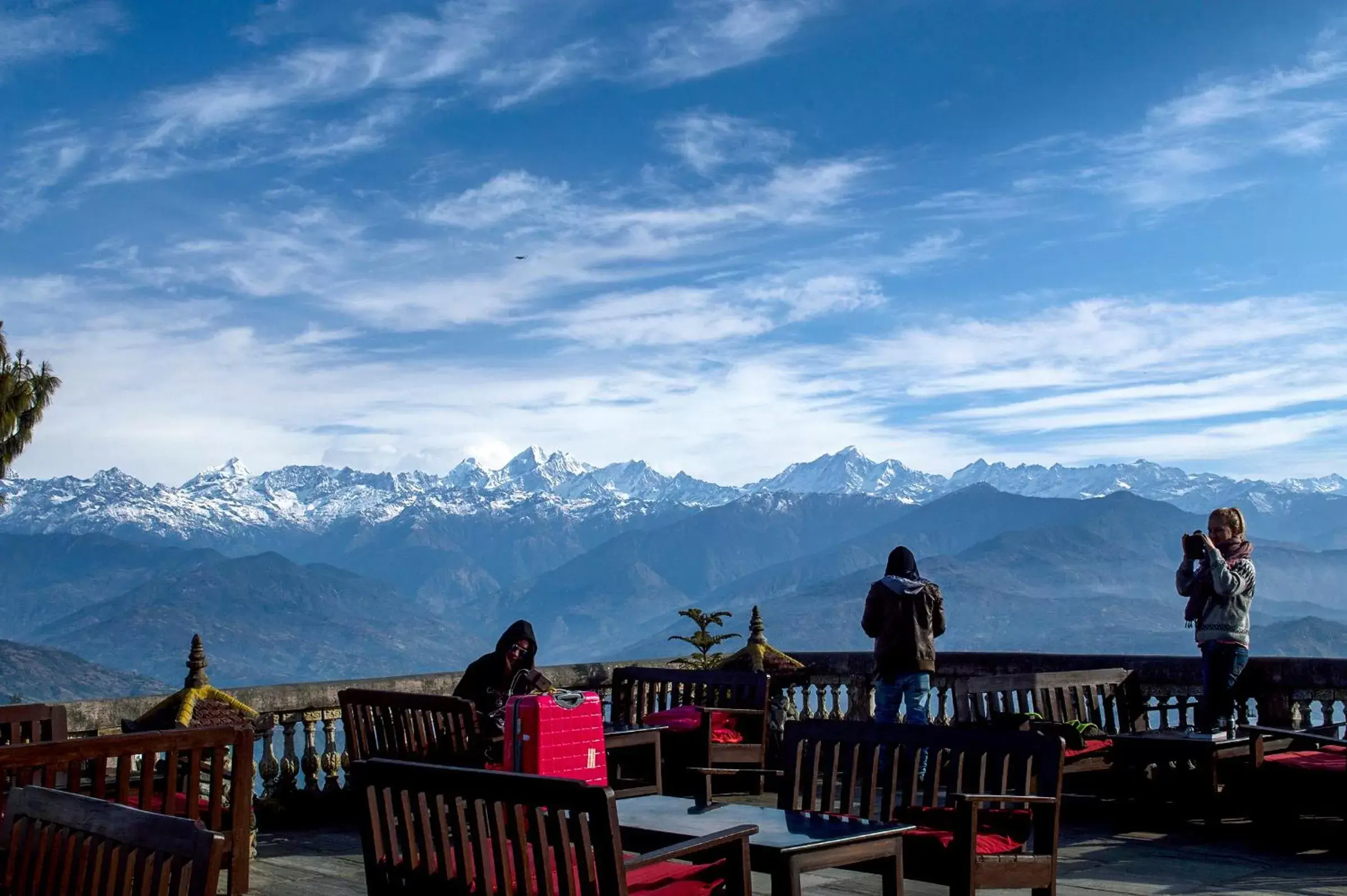 People, Mountain View in Peaceful Cottage & Cafe Du Mont