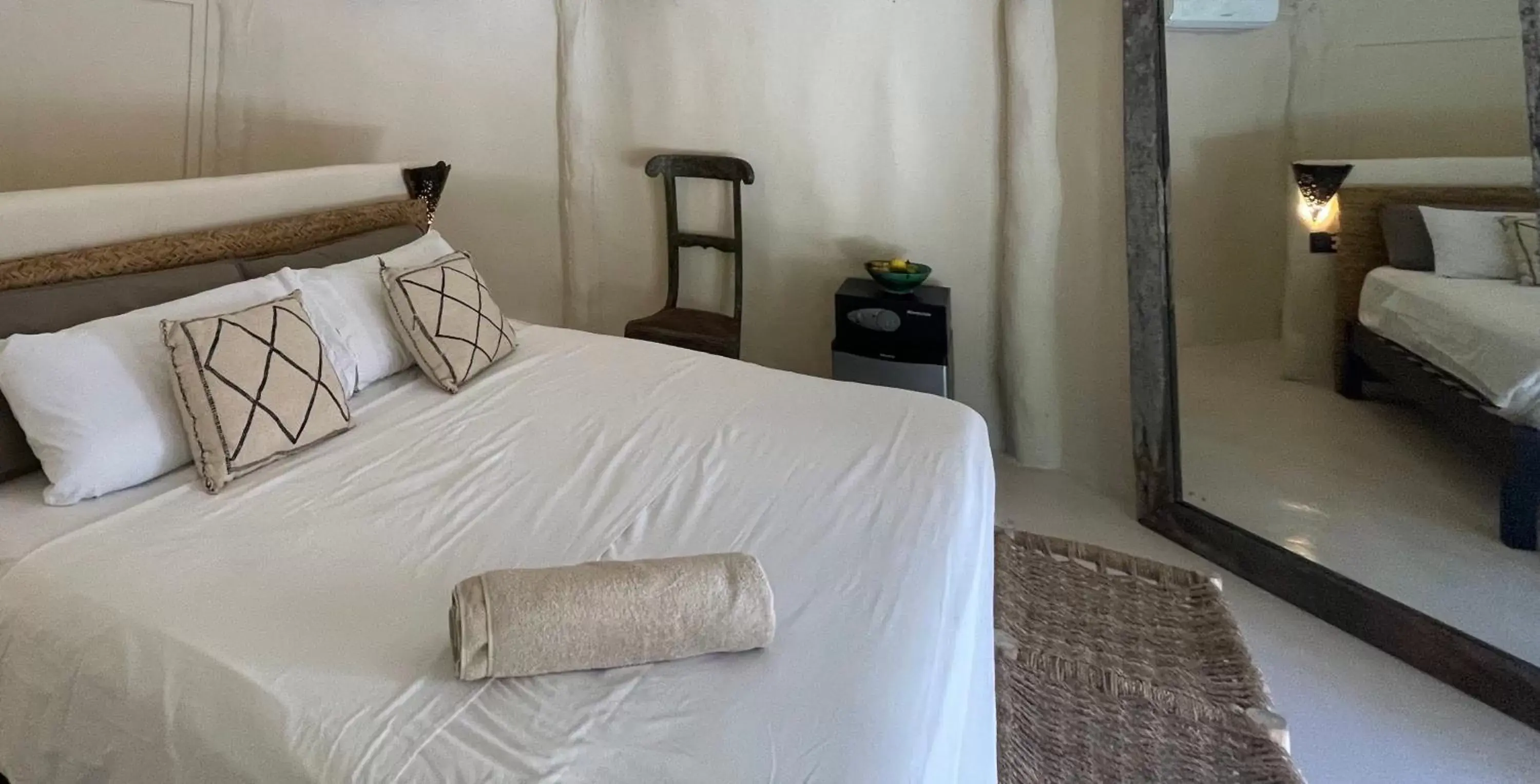 Bed in Casa Phoenix Tulum