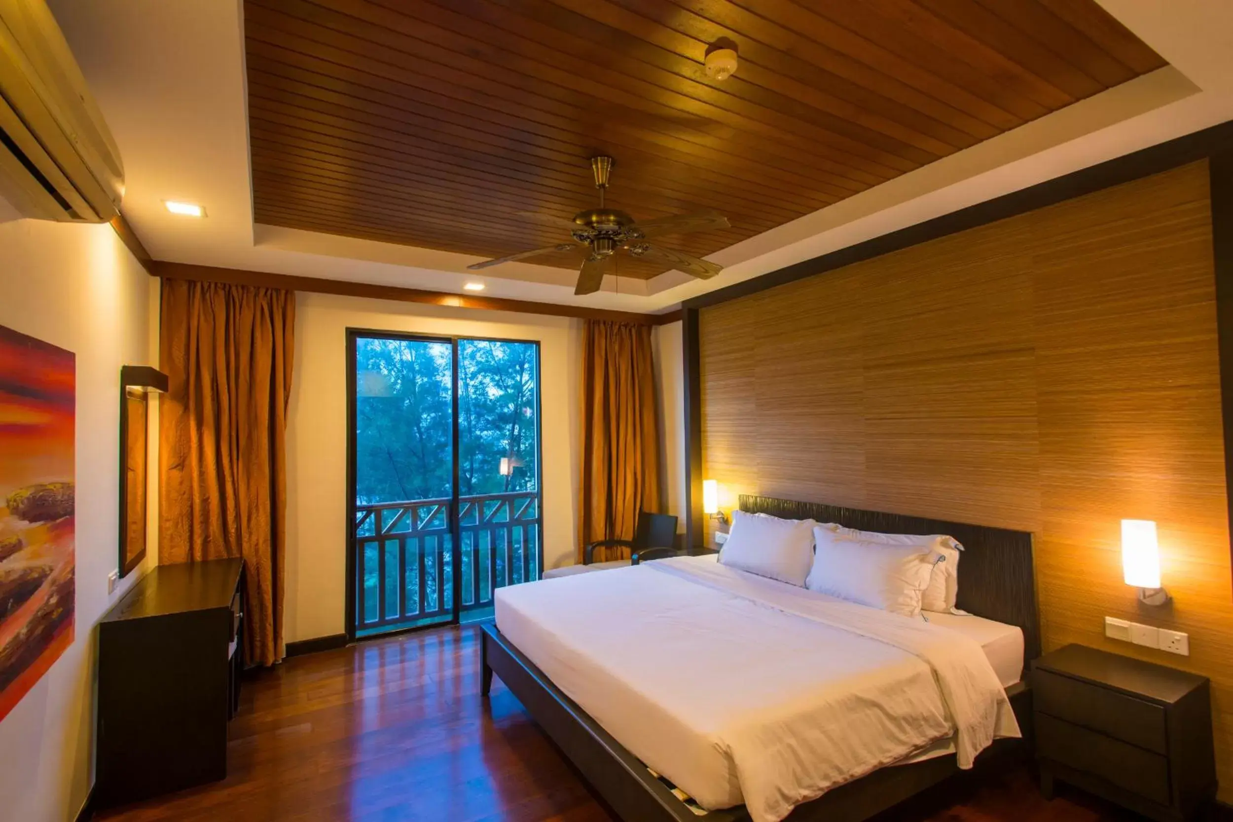 Bedroom, Bed in Sabah Beach Villas & Suites