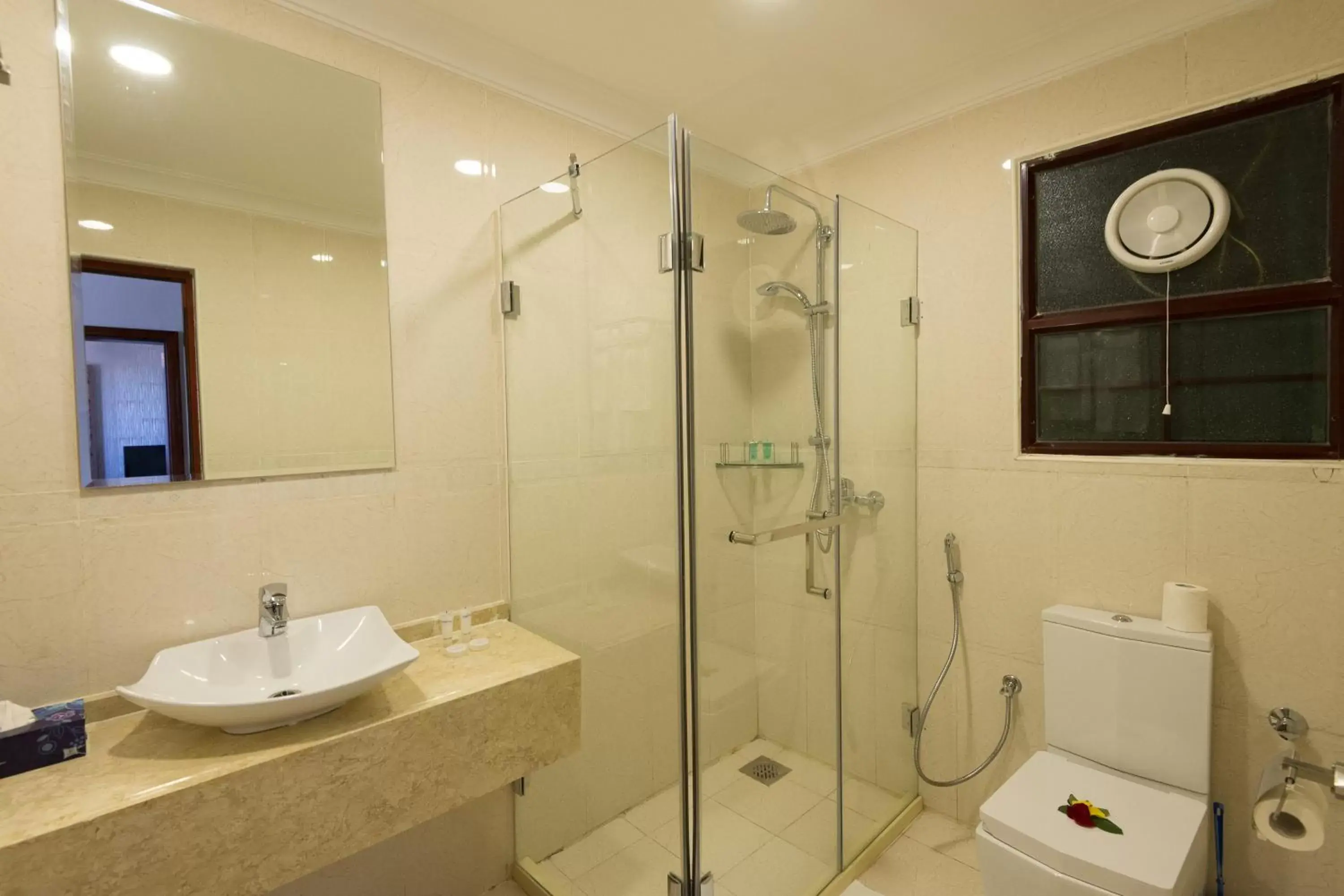 Shower, Bathroom in Golden Tulip Zanzibar Resort