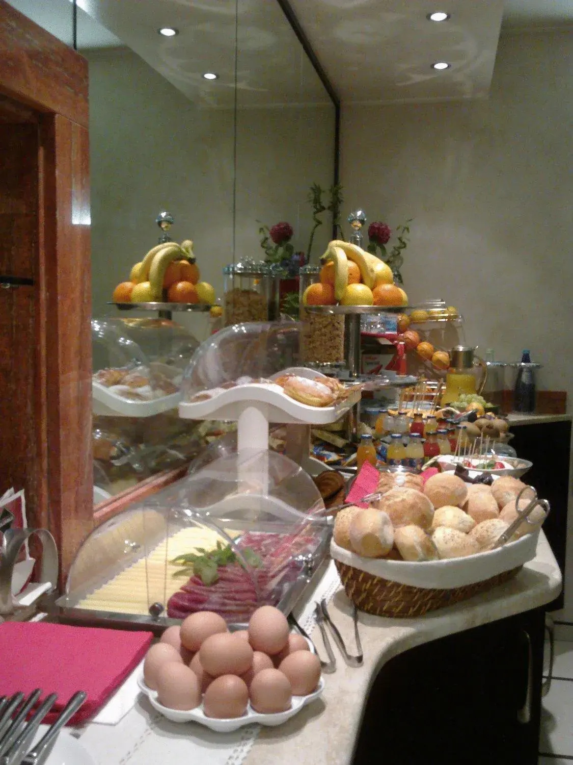 Food in Hotel Susa