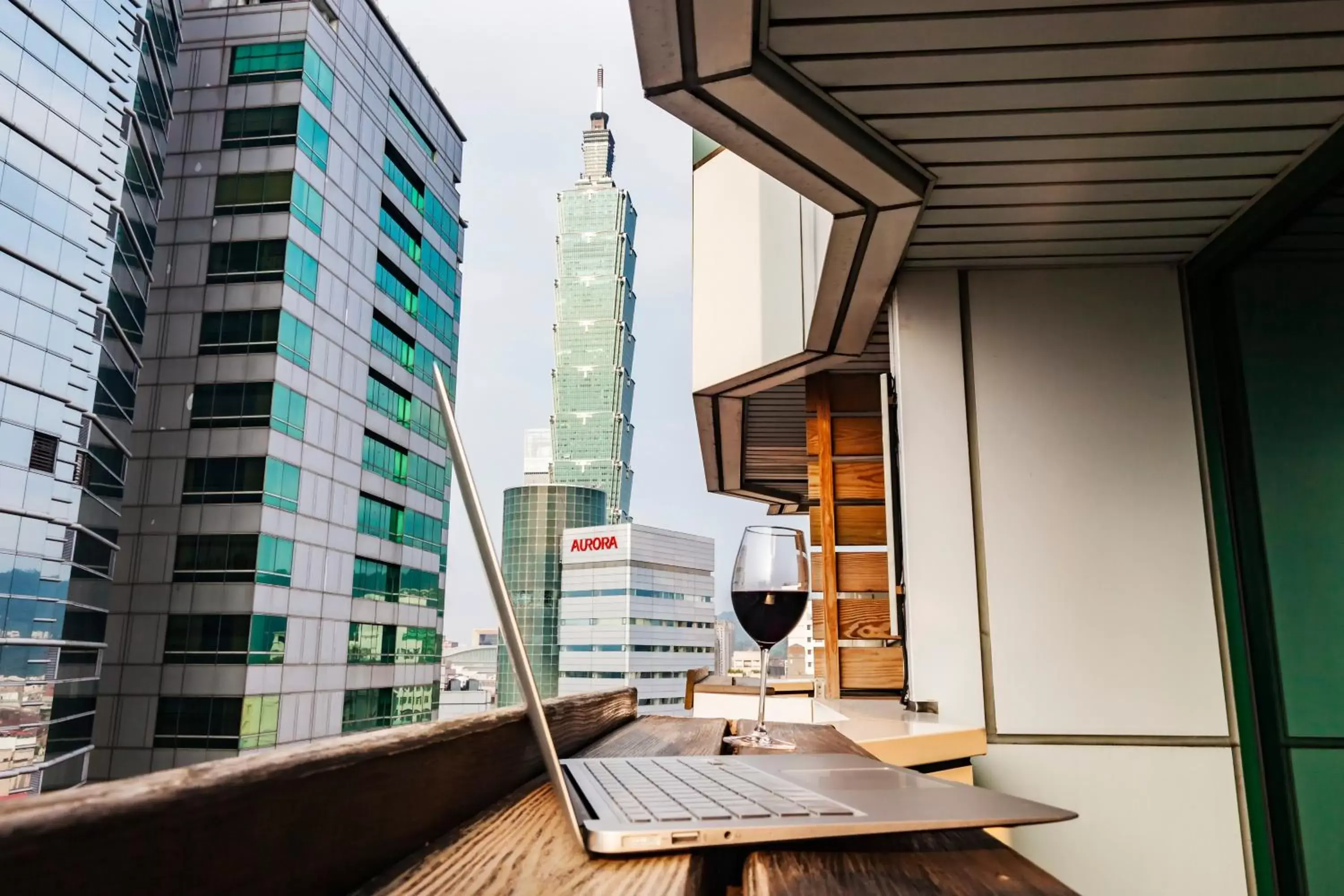 Balcony/Terrace in Pacific Business Hotel