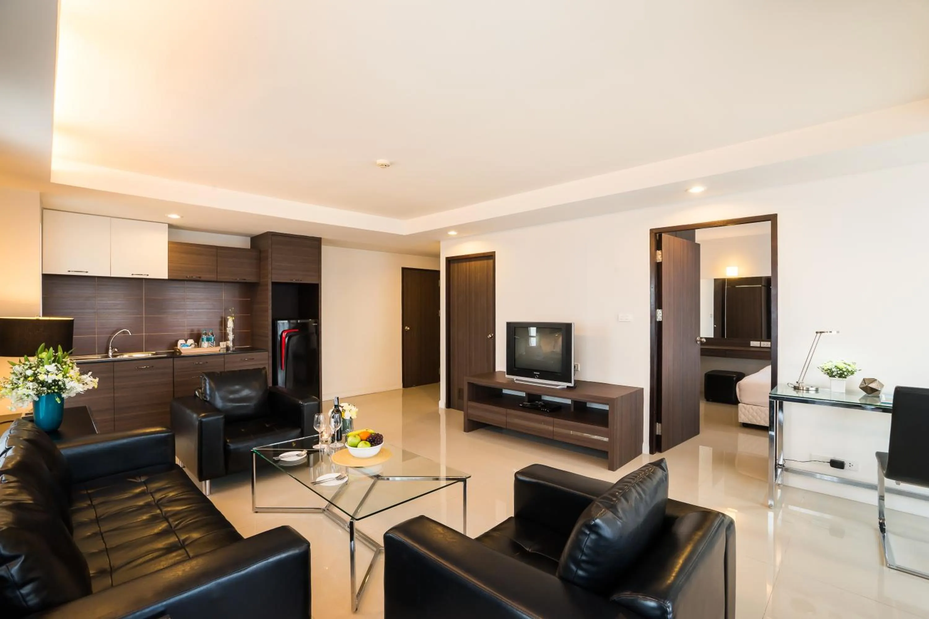 Living room in Beyond Suite
