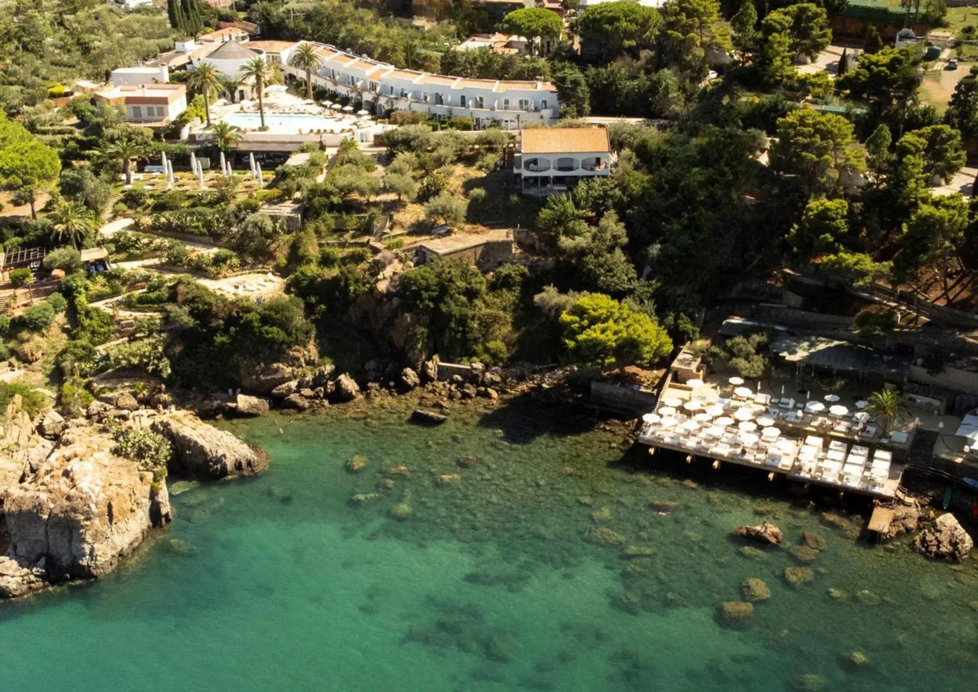 View (from property/room), Bird's-eye View in Le Calette Garden & Bay