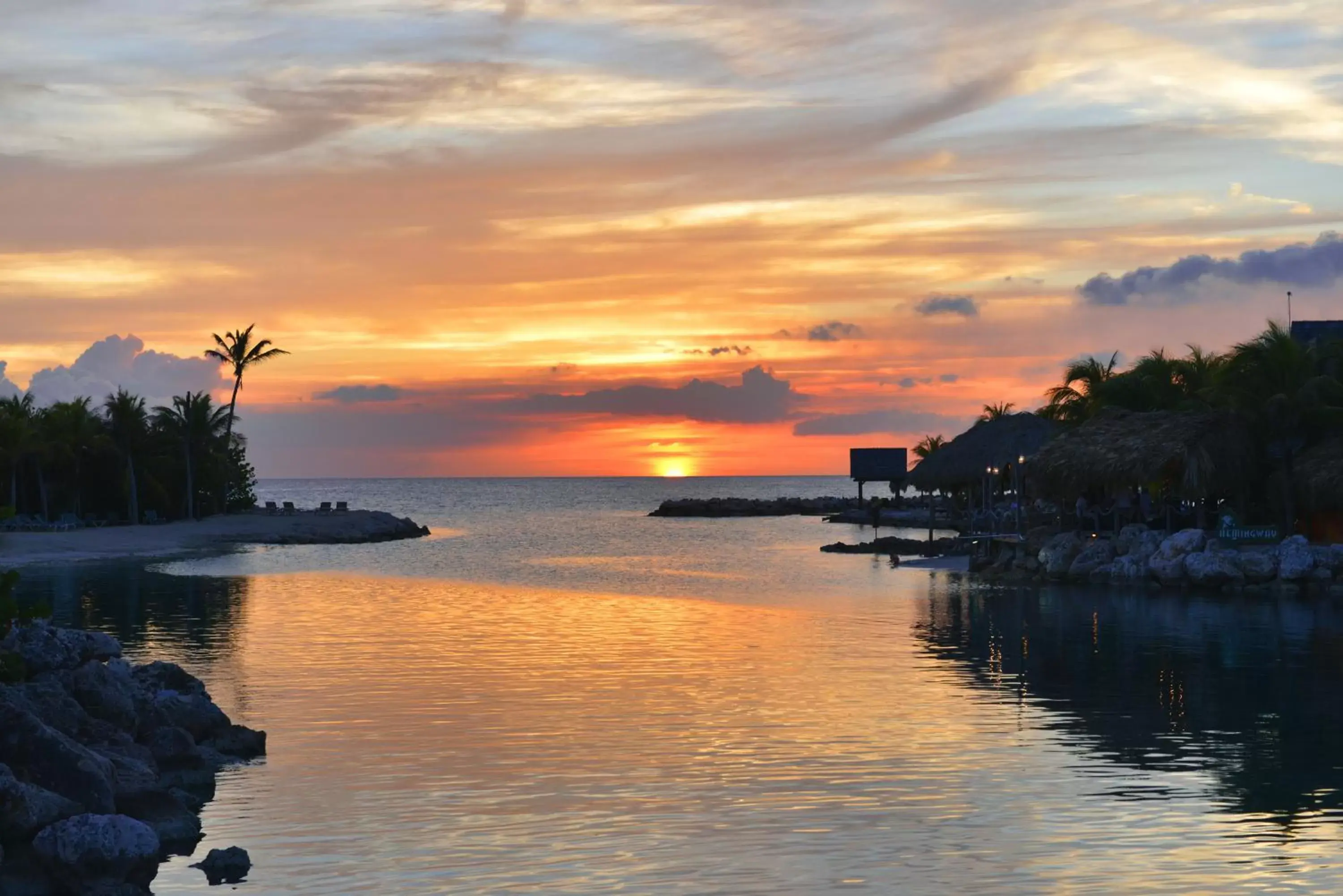 View (from property/room), Sunrise/Sunset in LionsDive Beach Resort