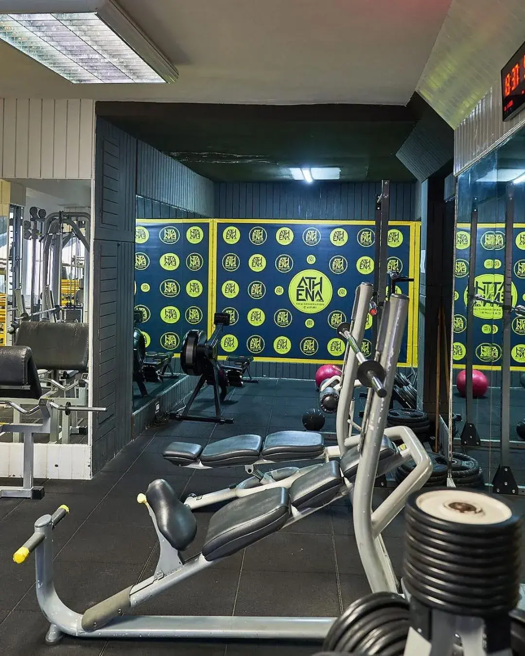 Fitness centre/facilities in Hotel La Floridiana