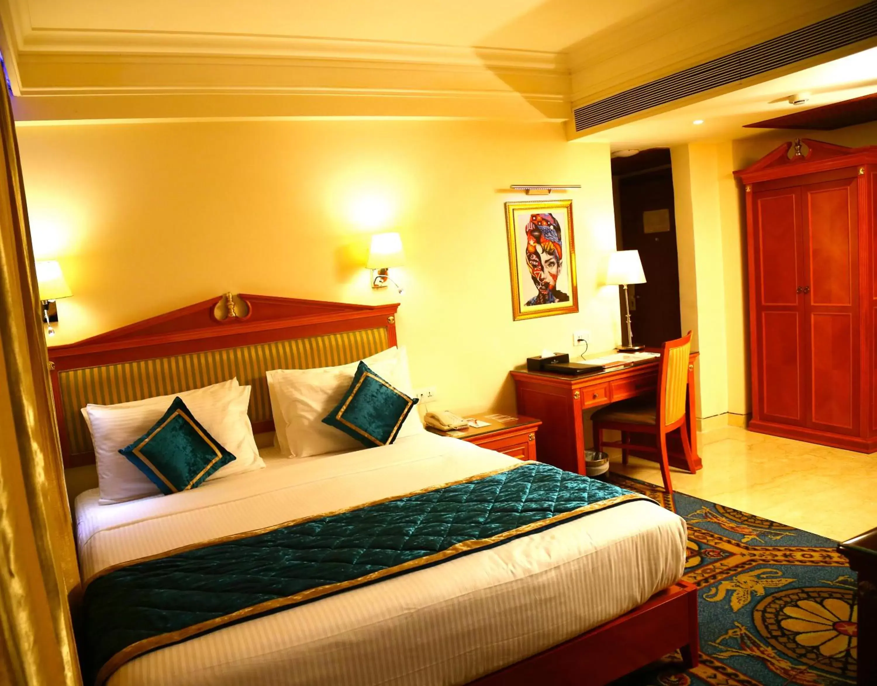 Bed in Ramada By Wyndham Amritsar Bed in Ramada By Wyndham Amritsar