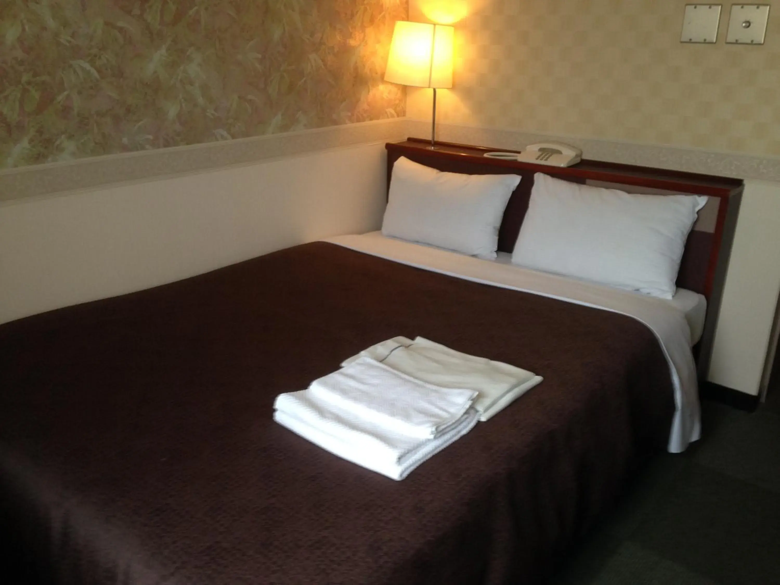 Bed in Hotel Select Inn Nagano