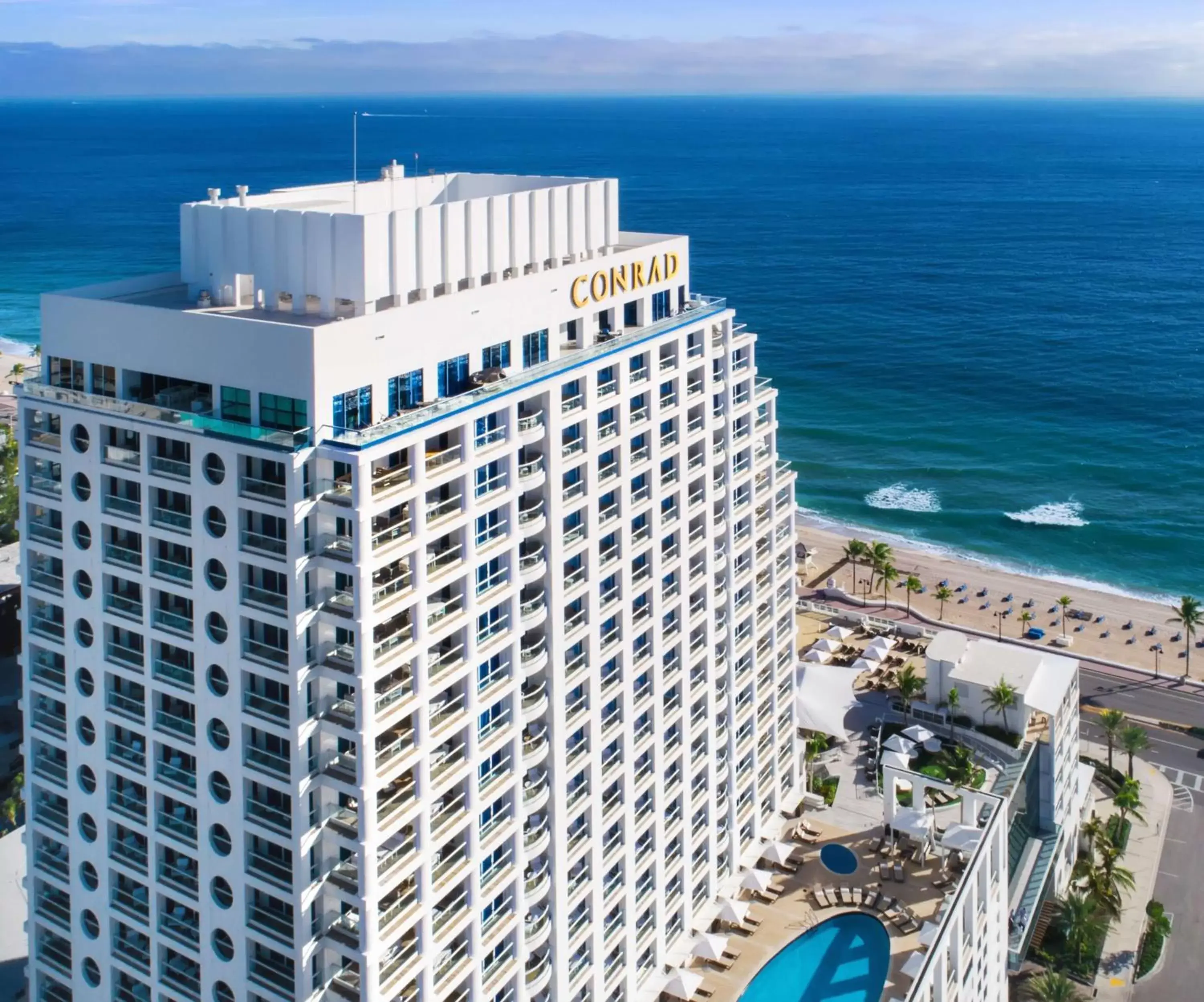 Property building, Bird's-eye View in Conrad Fort Lauderdale Beach