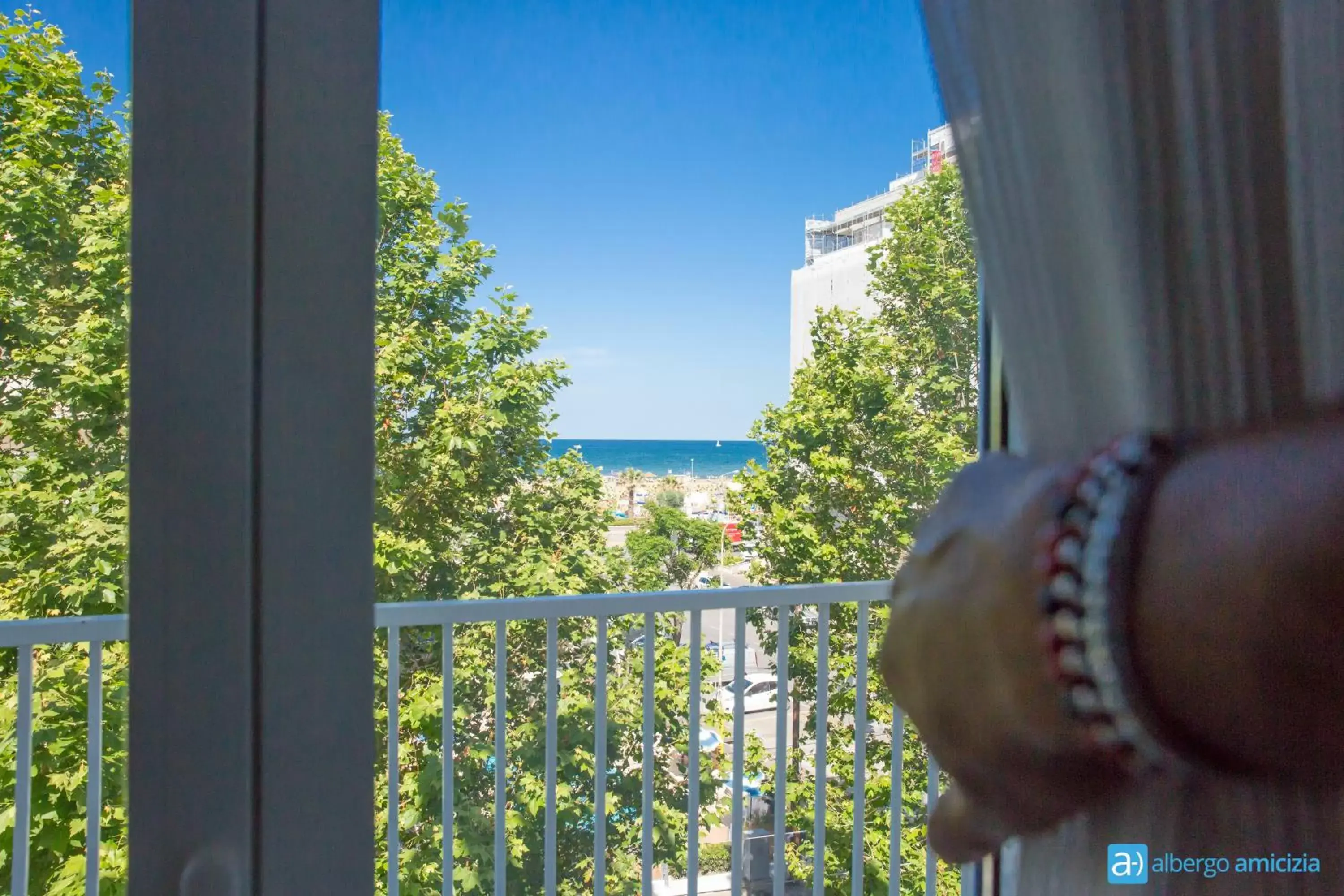 Sea view in Hotel Amicizia