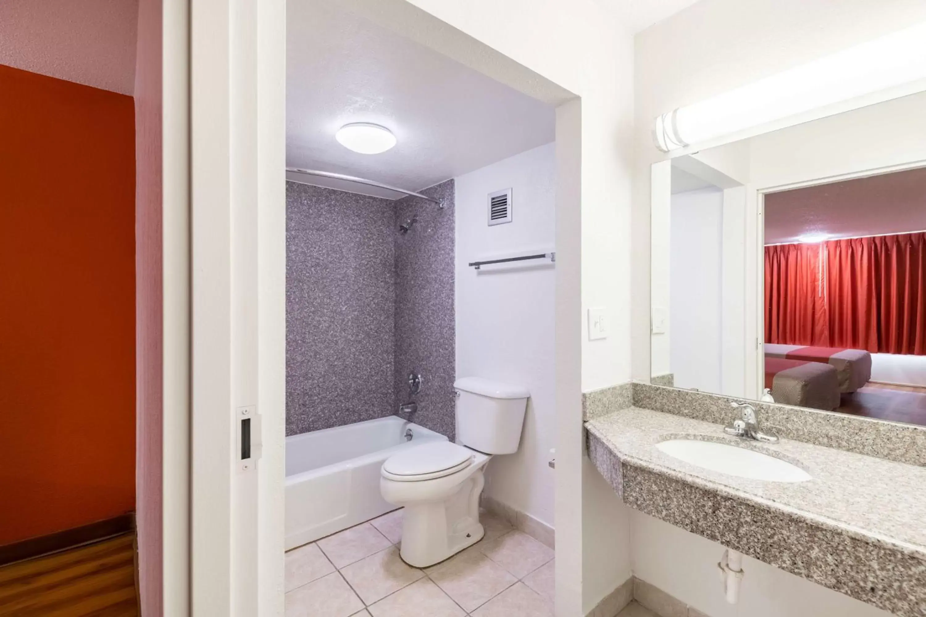 Shower, Bathroom in Motel 6-Oklahoma City, OK - Bricktown