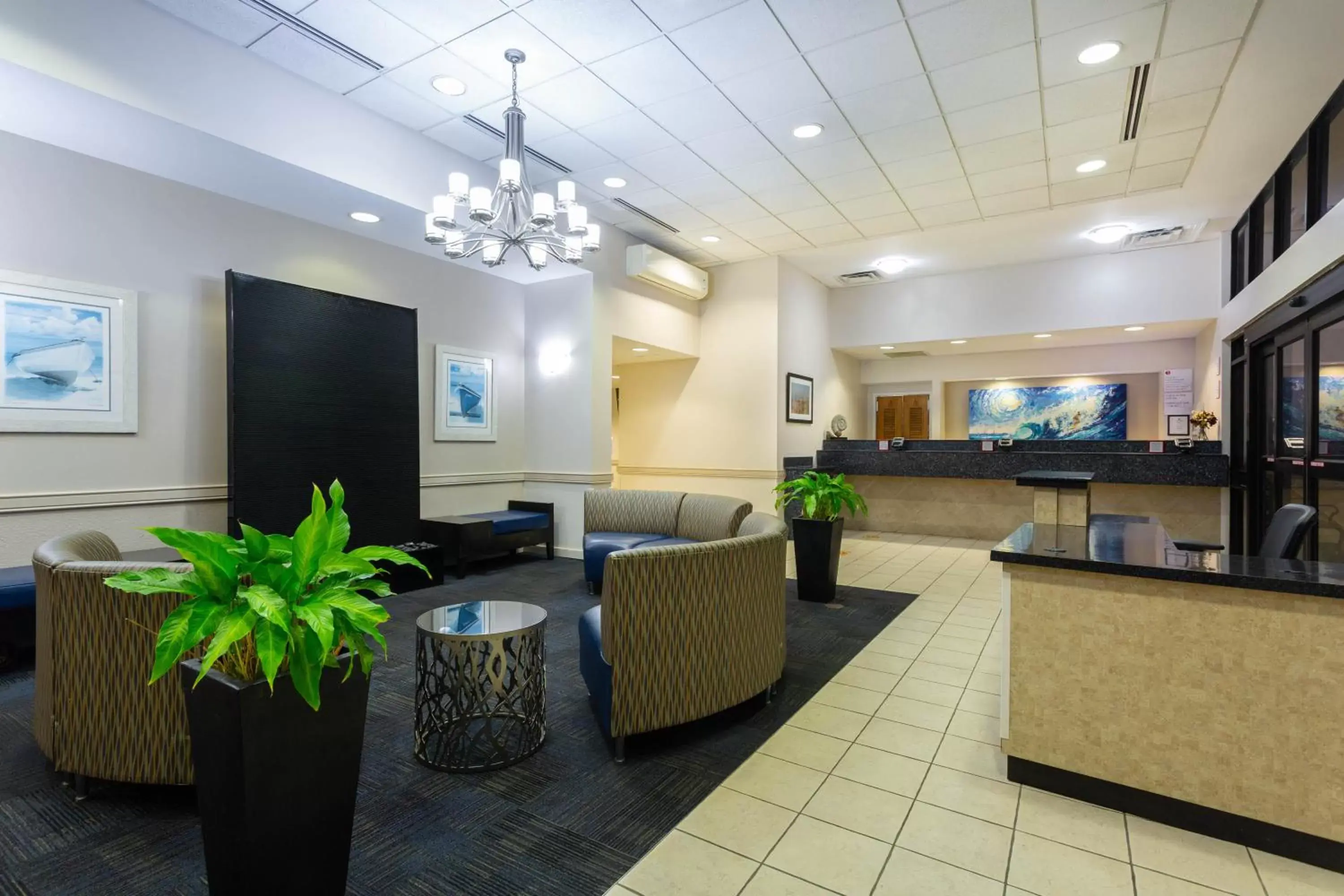 Lobby or reception, Lobby/Reception in Ramada Plaza by Wyndham Virginia Beach