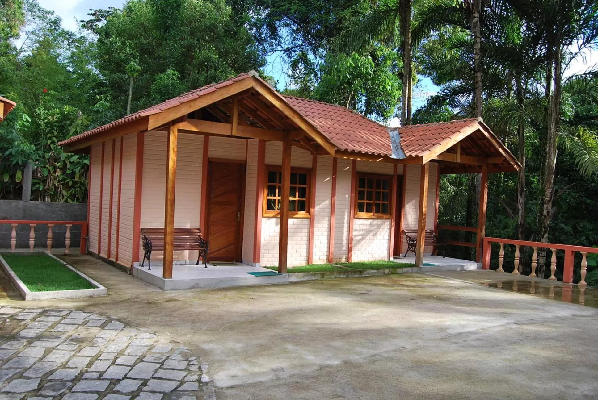 Property building in Pousada Canto do Curió Paraty