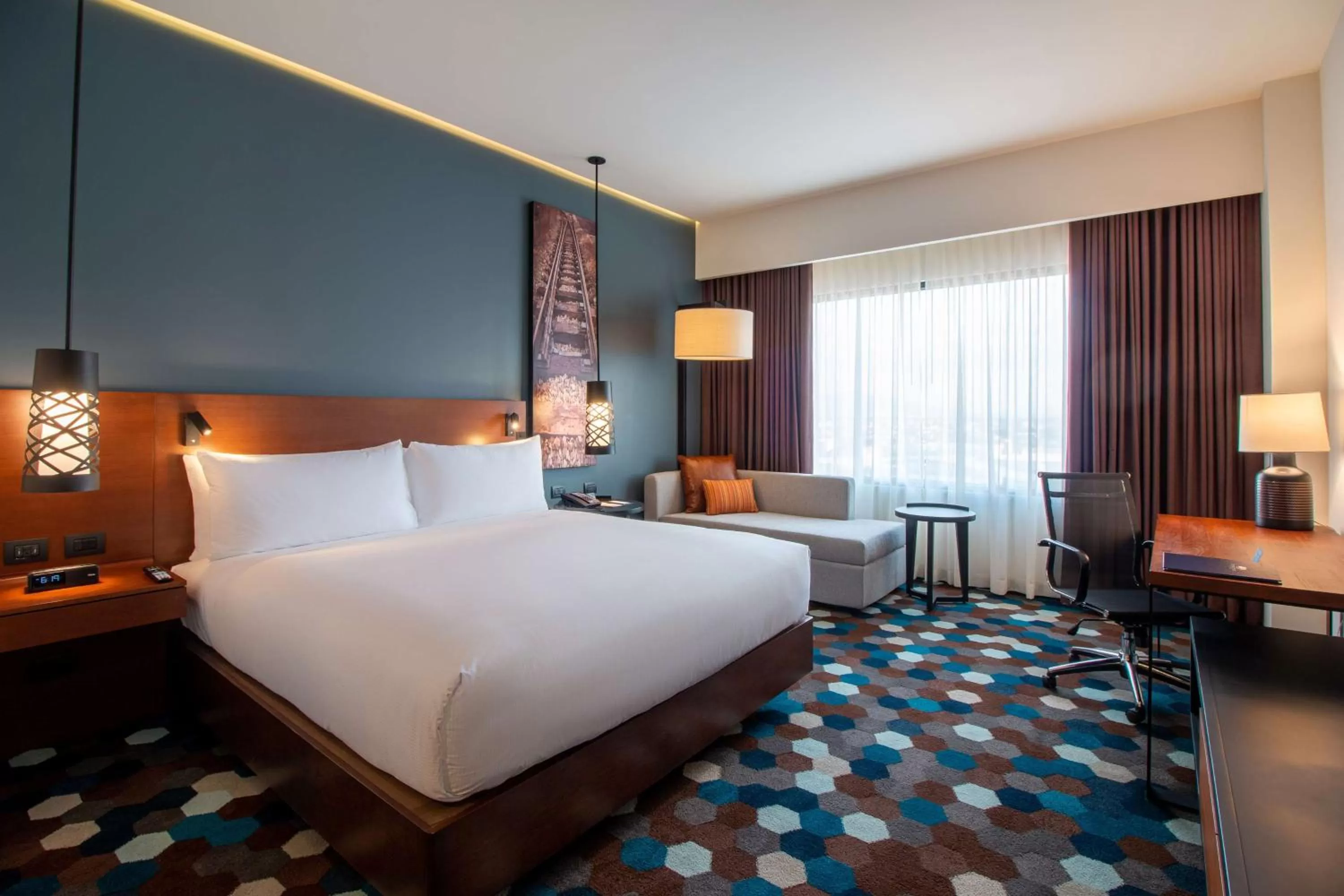 King Room - Mobility Accessible with Roll-in Shower in Doubletree By Hilton Celaya