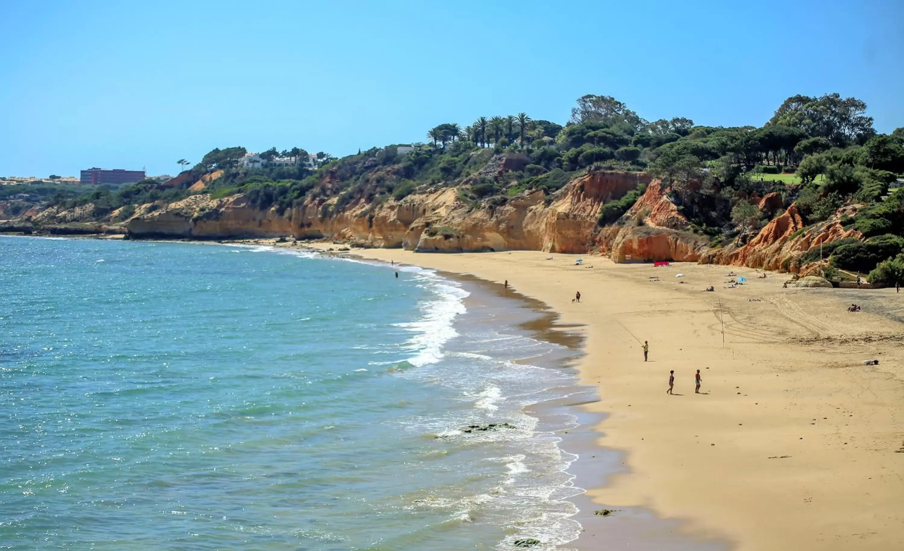 Beach in Aquamar Albufeira Moon Dream