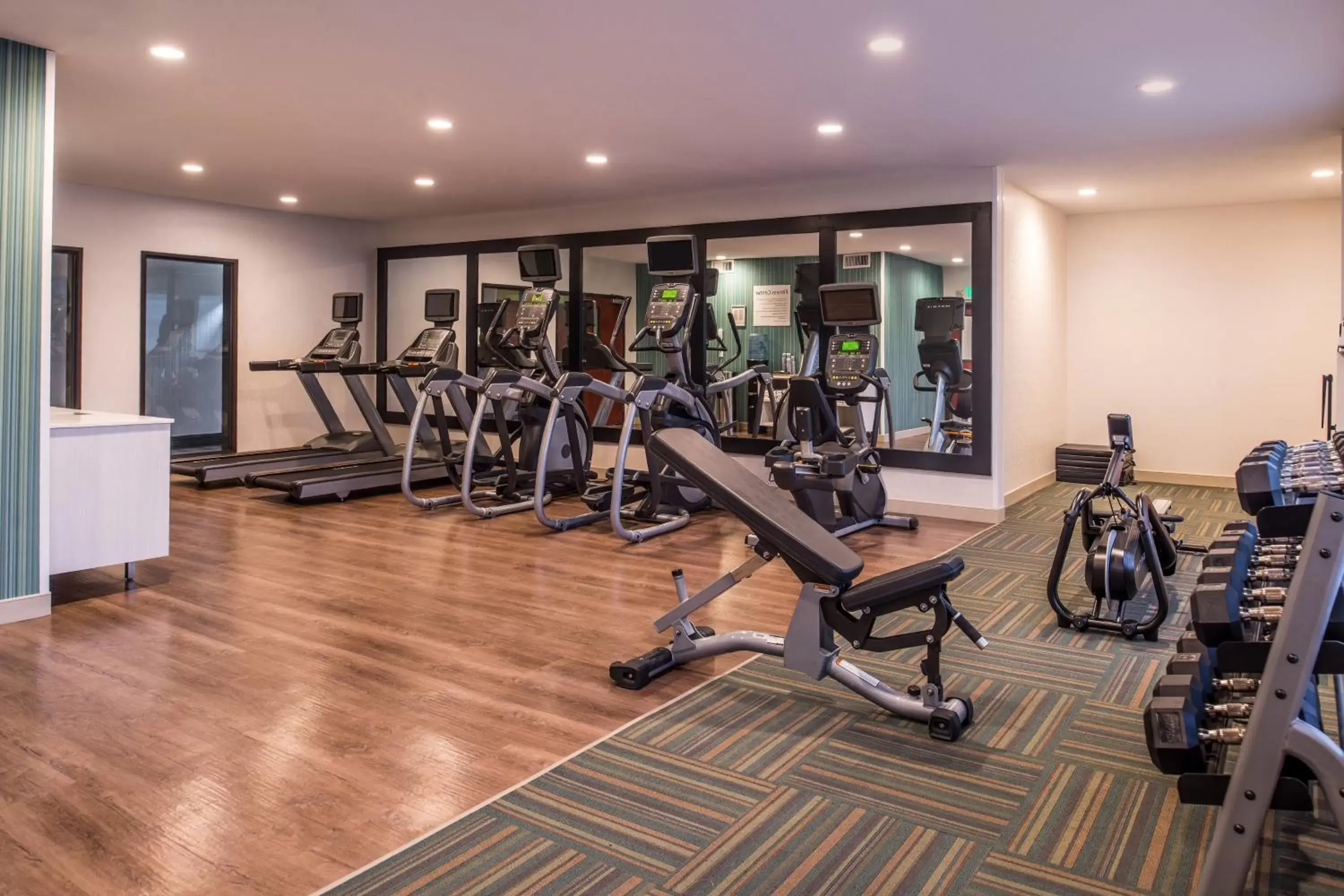 Fitness centre/facilities, Fitness Center/Facilities in Holiday Inn Express Hotel & Suites Albany, an IHG Hotel