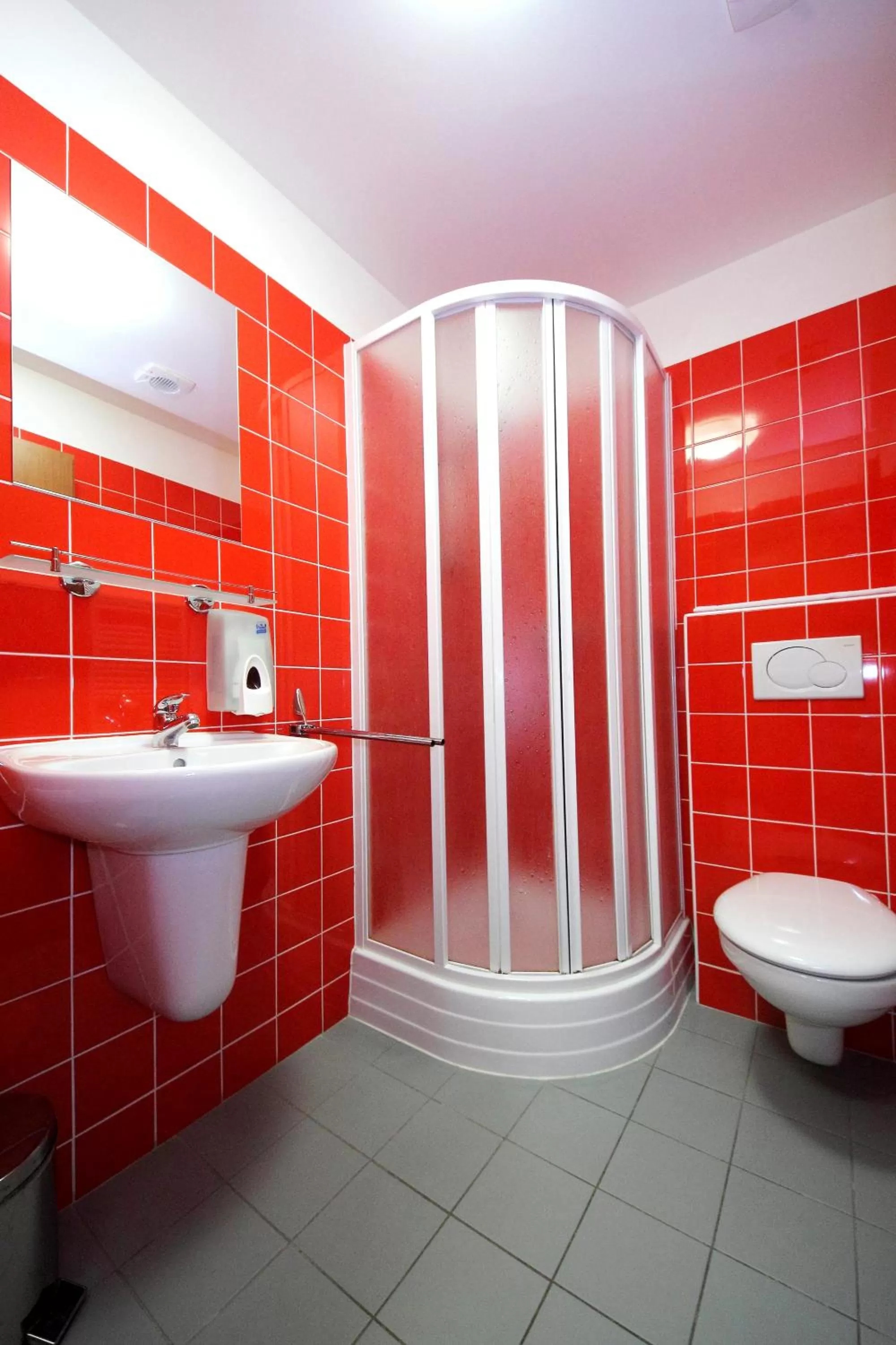 Shower in Hotel S-centrum