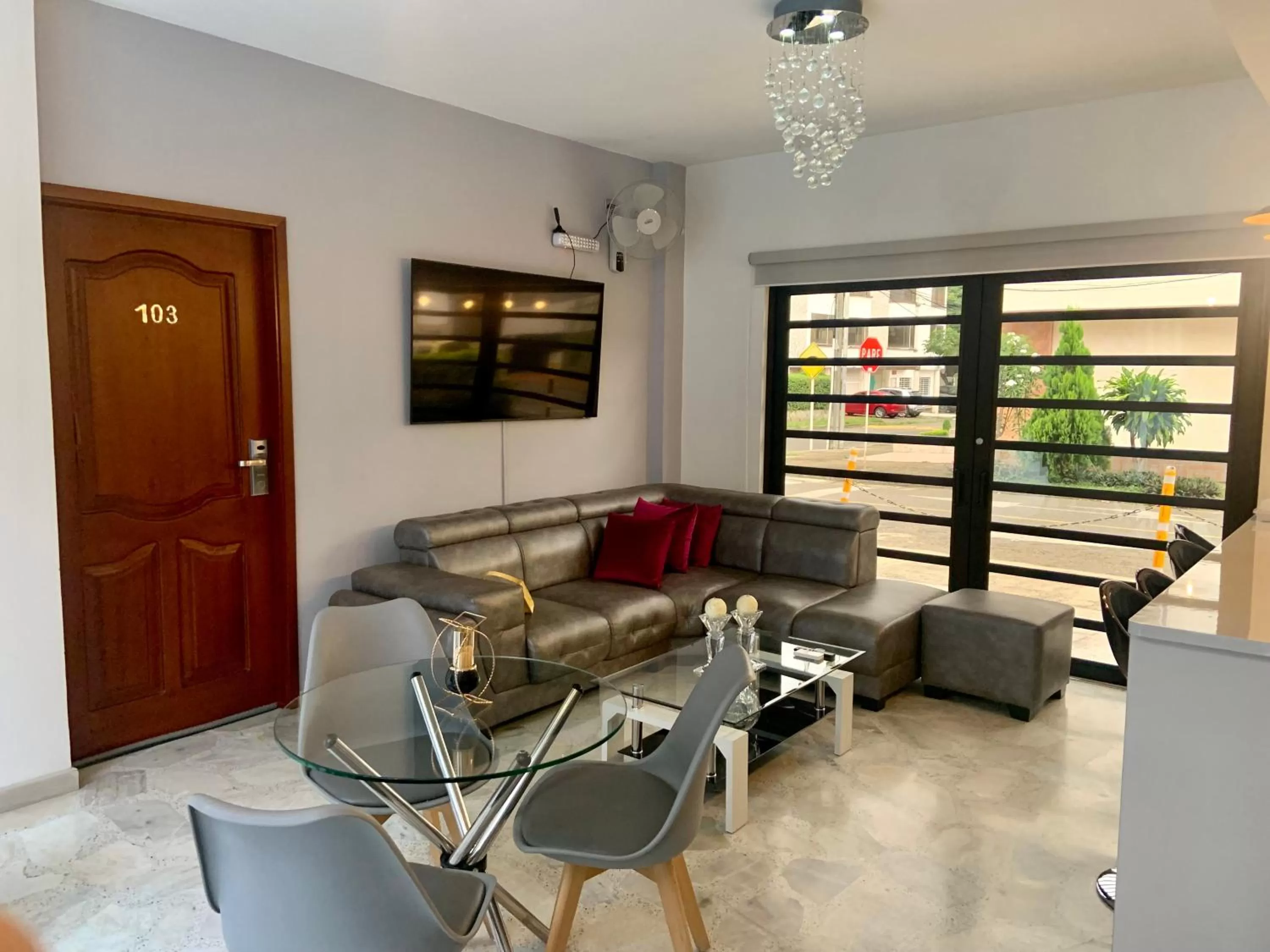 Living room in Casa Esmeralda Hotel Boutique