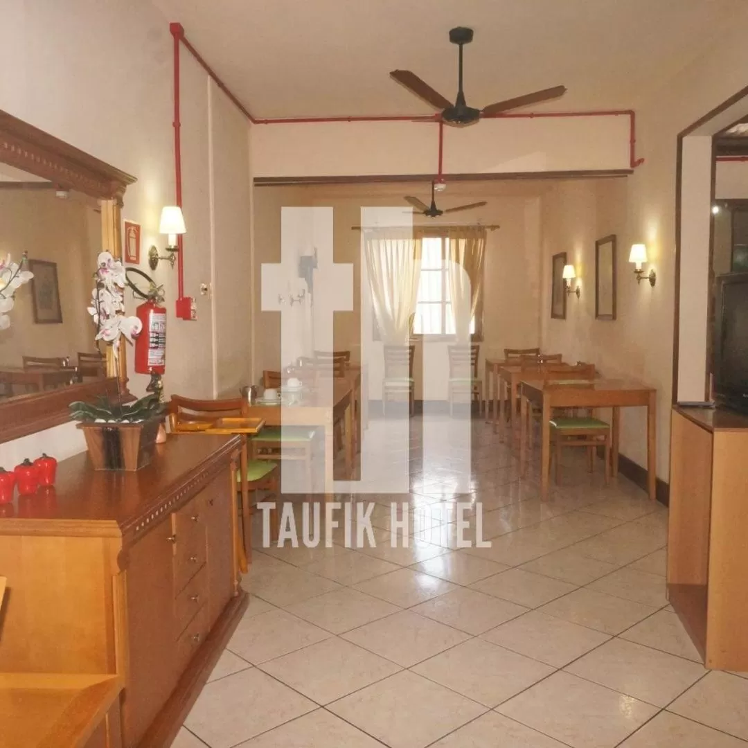 Continental breakfast in Taufik Hotel