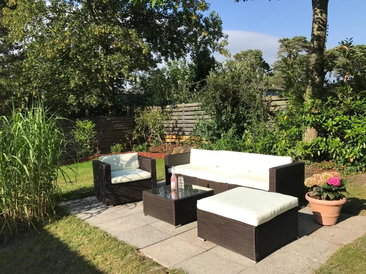 Patio in Trouville Bed & Breakfast