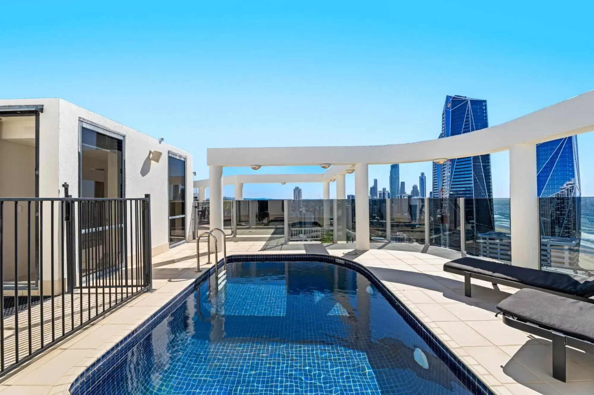 Swimming Pool in Biarritz Apartments